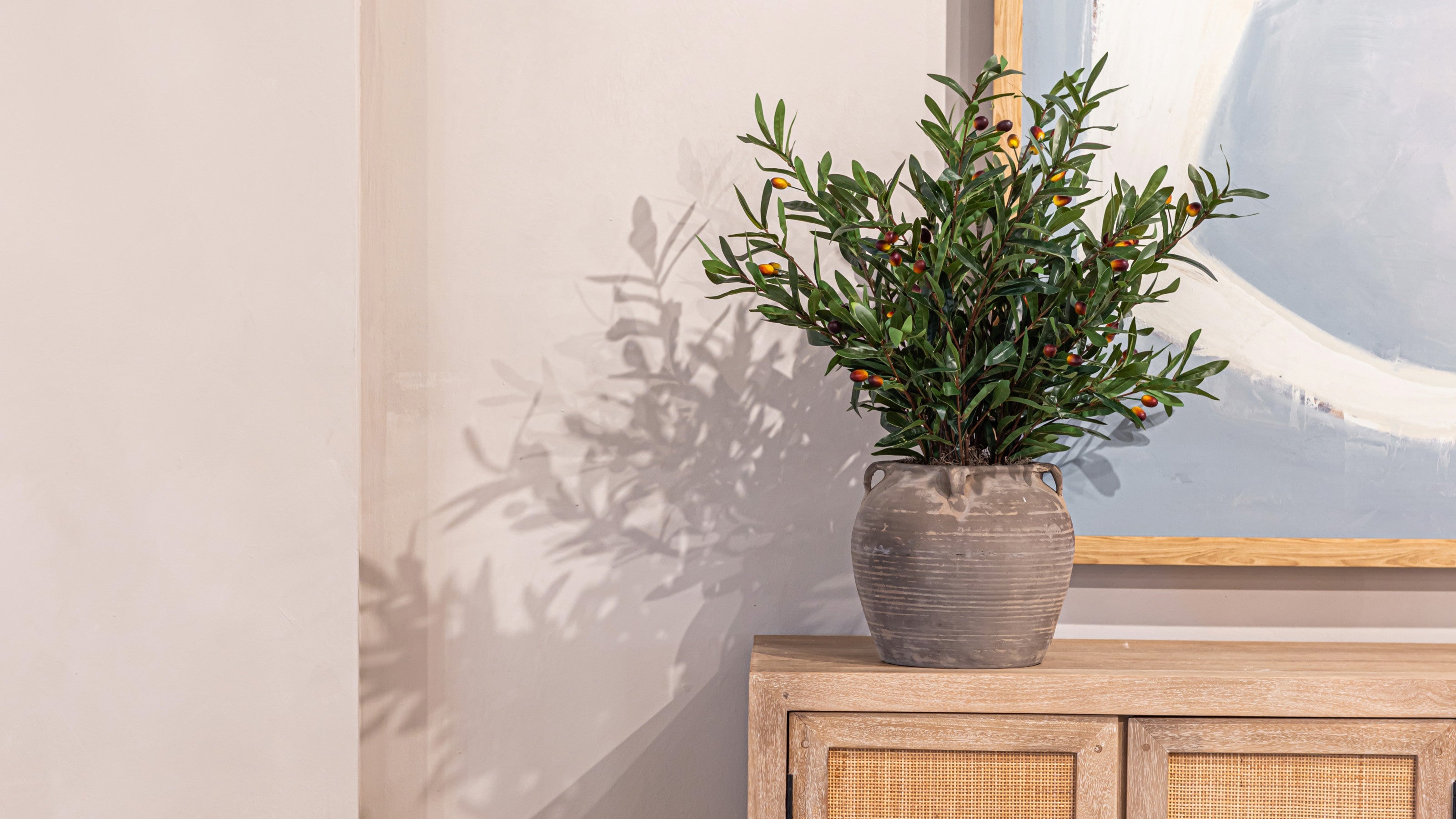 Eucalyptus and Olive Stems