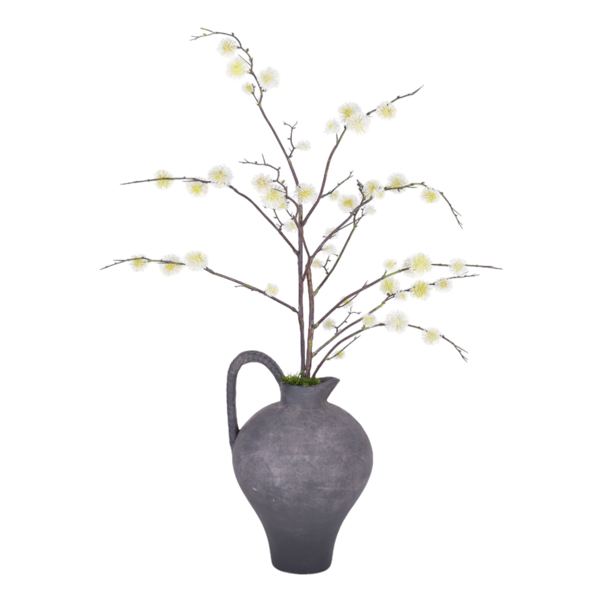 Chloe Jug with Mimosa Branches AR1039