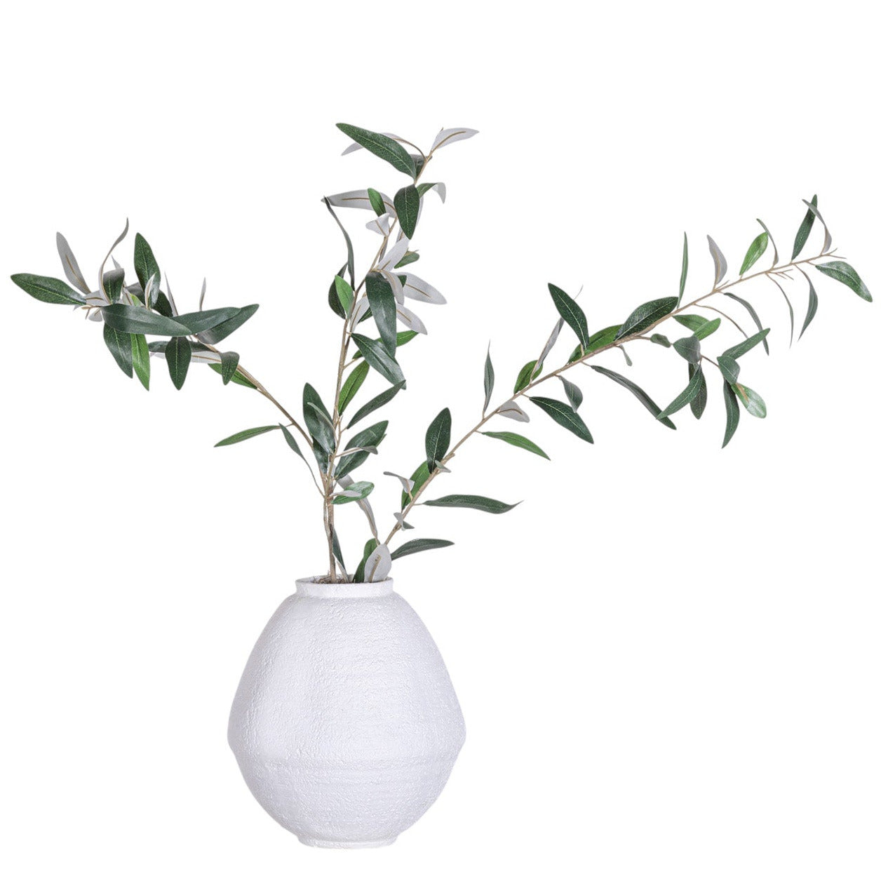 11" Jana Pot with Olive Branch Arrangement AR1325
