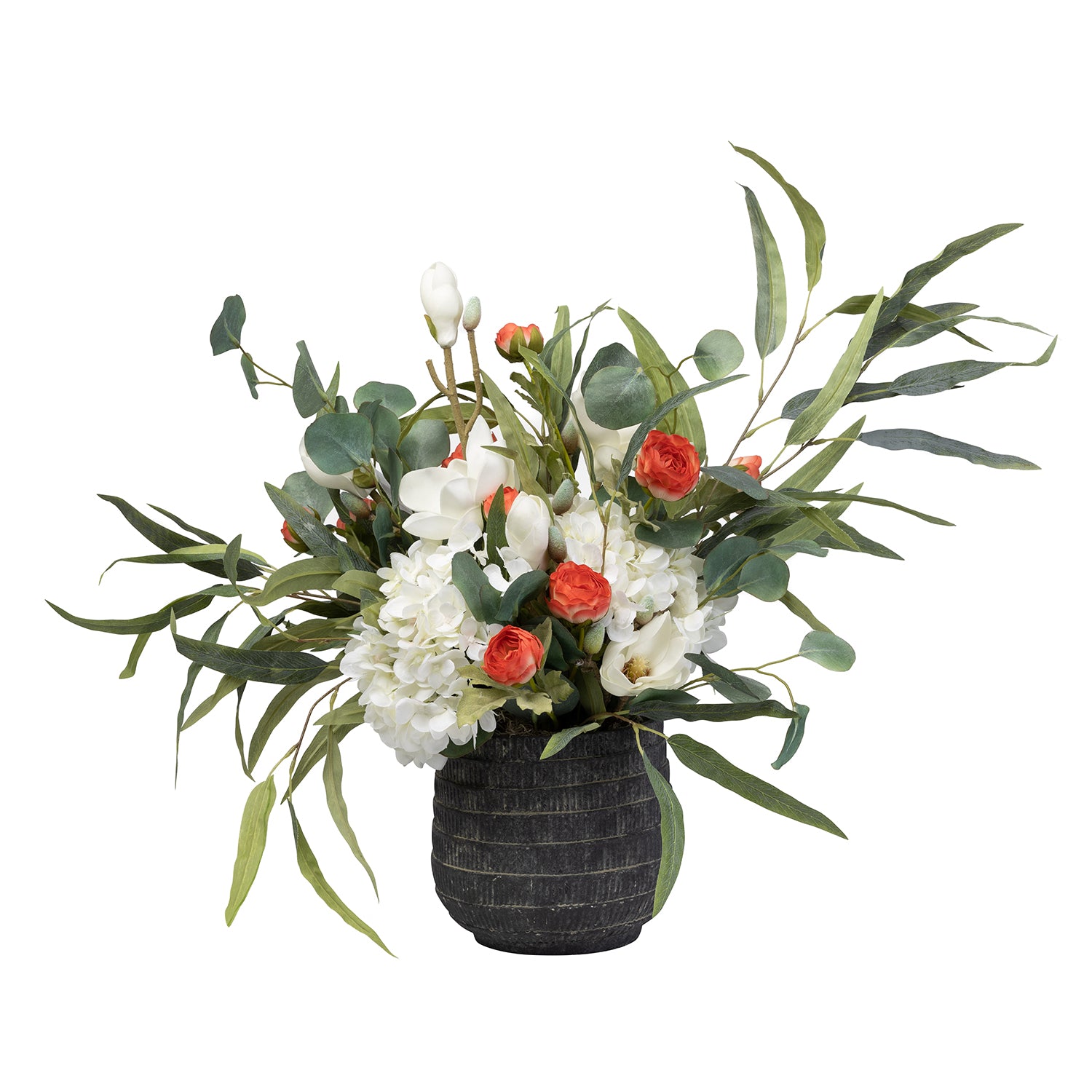 8" Zilla Pot with Floral Arrangement AR1462