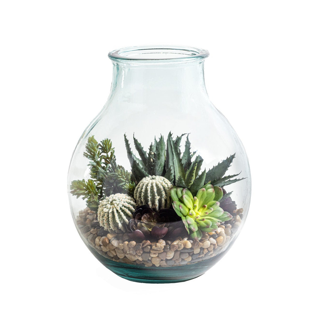 14” San Miguel Terrarium Mixed Pebble AR1489