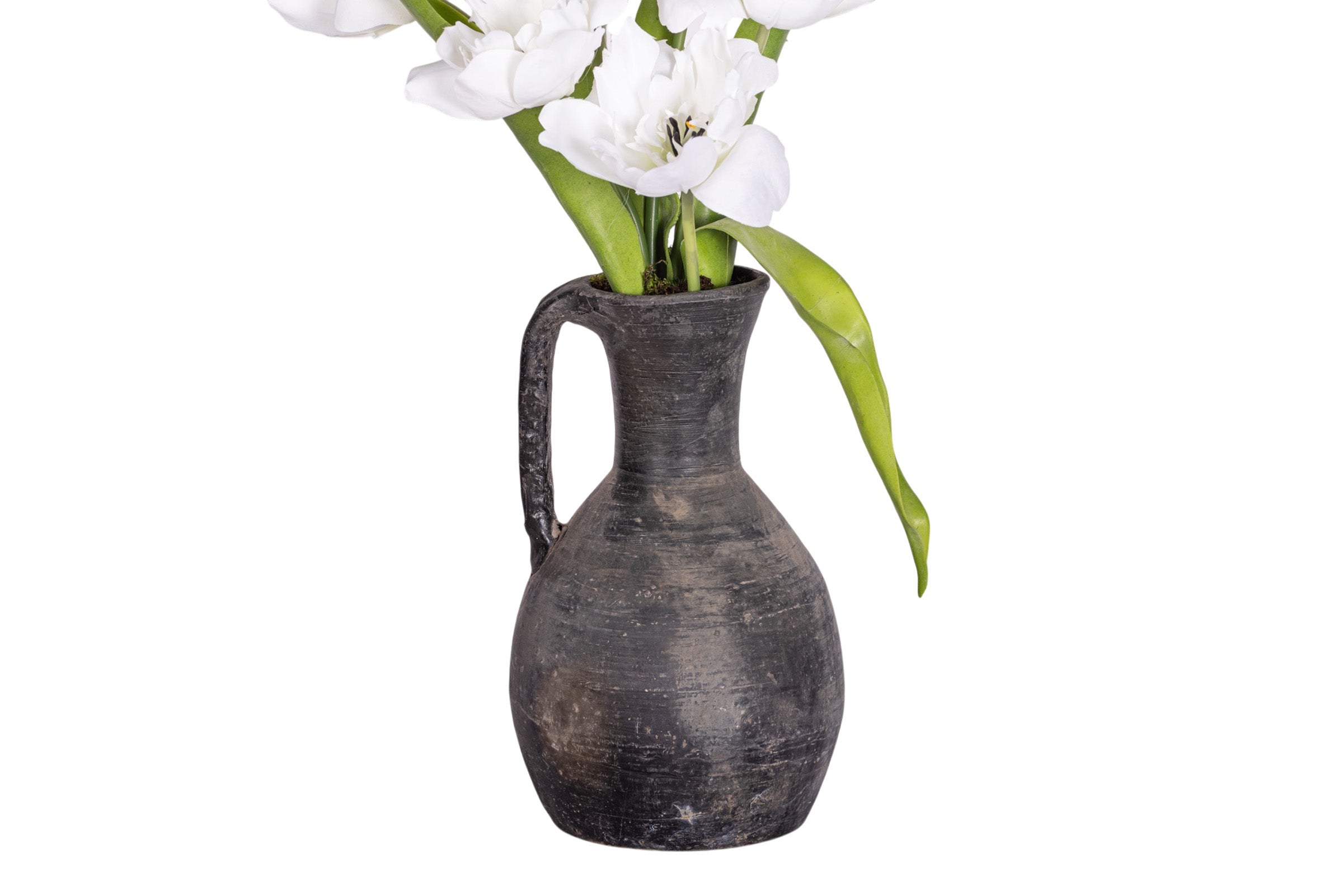 10" Laurel Vase with Tulip Arrangement