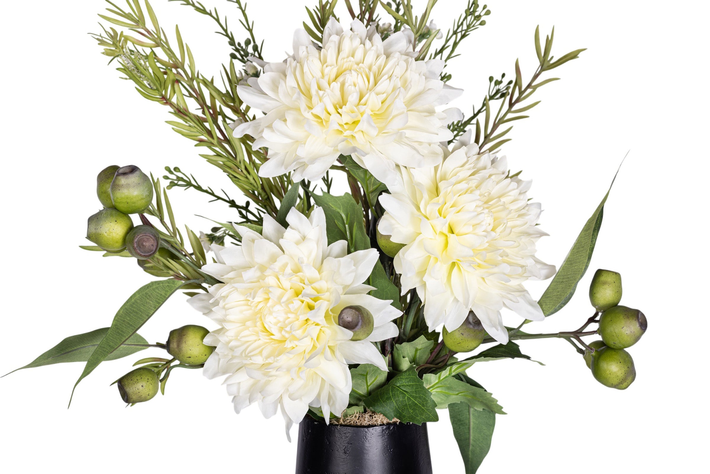 13" Aubrey Vase with Floral Arrangement