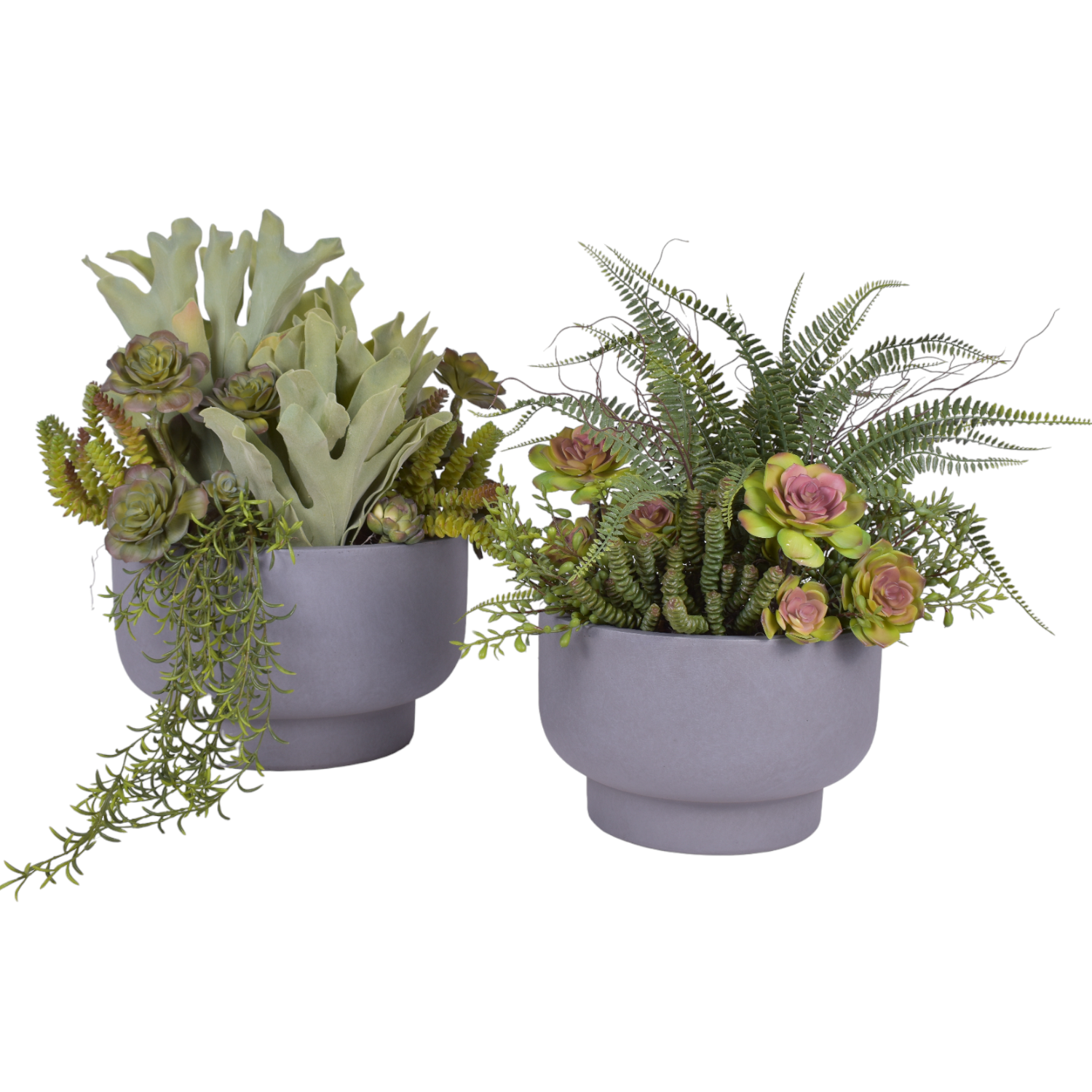 Riley Wall Hanging Planter UV Protected Arrangement Duo AR1794
