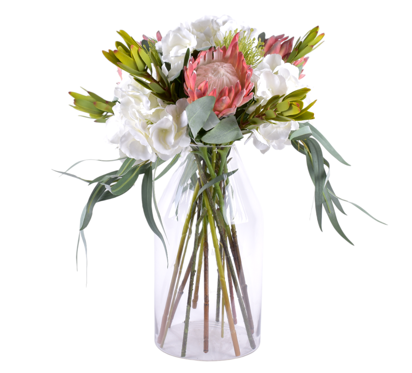 17" Skylie Vase with Floral Arrangement   AR1873