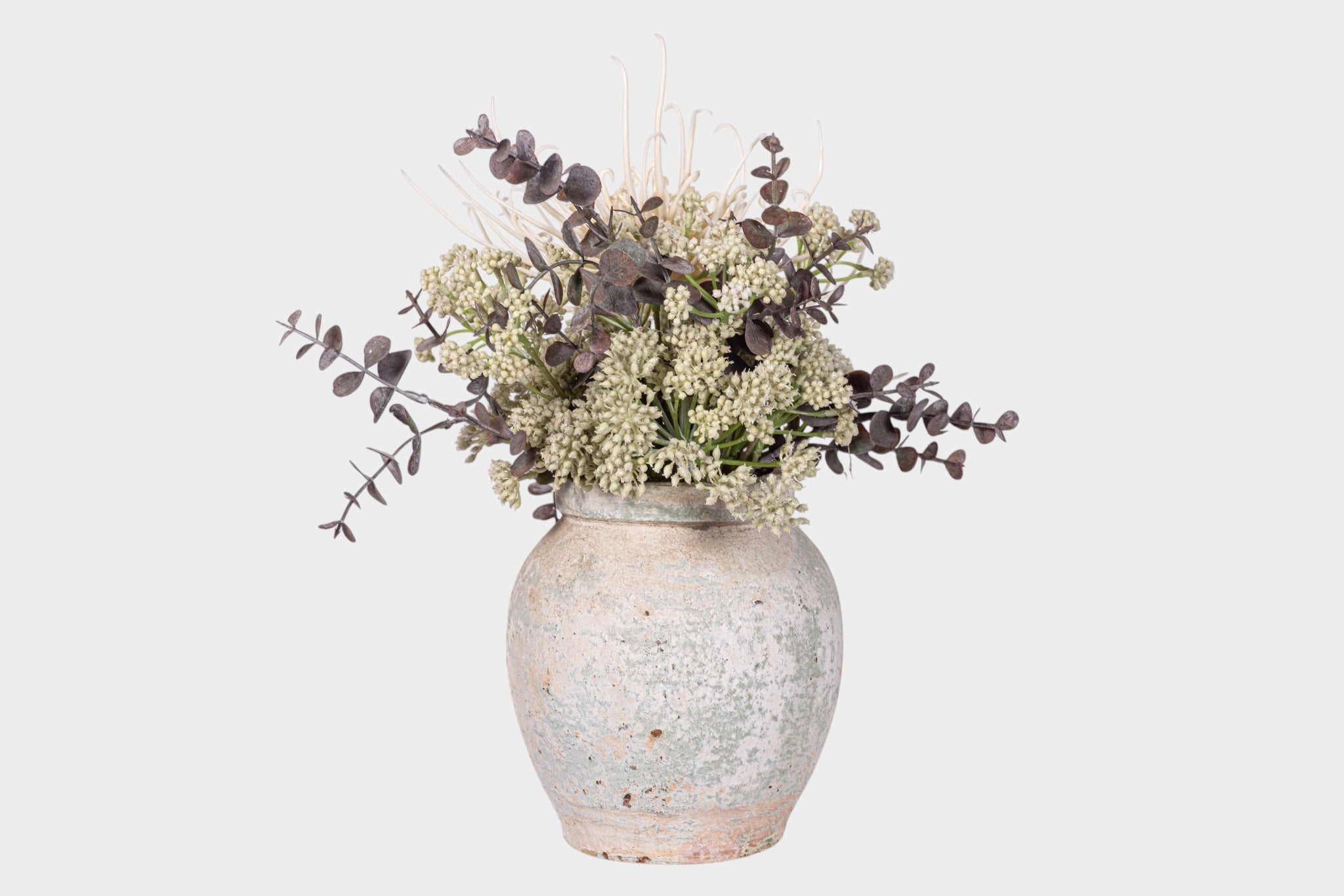 9" Lyic Pot with Mixed Floral Arrangement AR1972