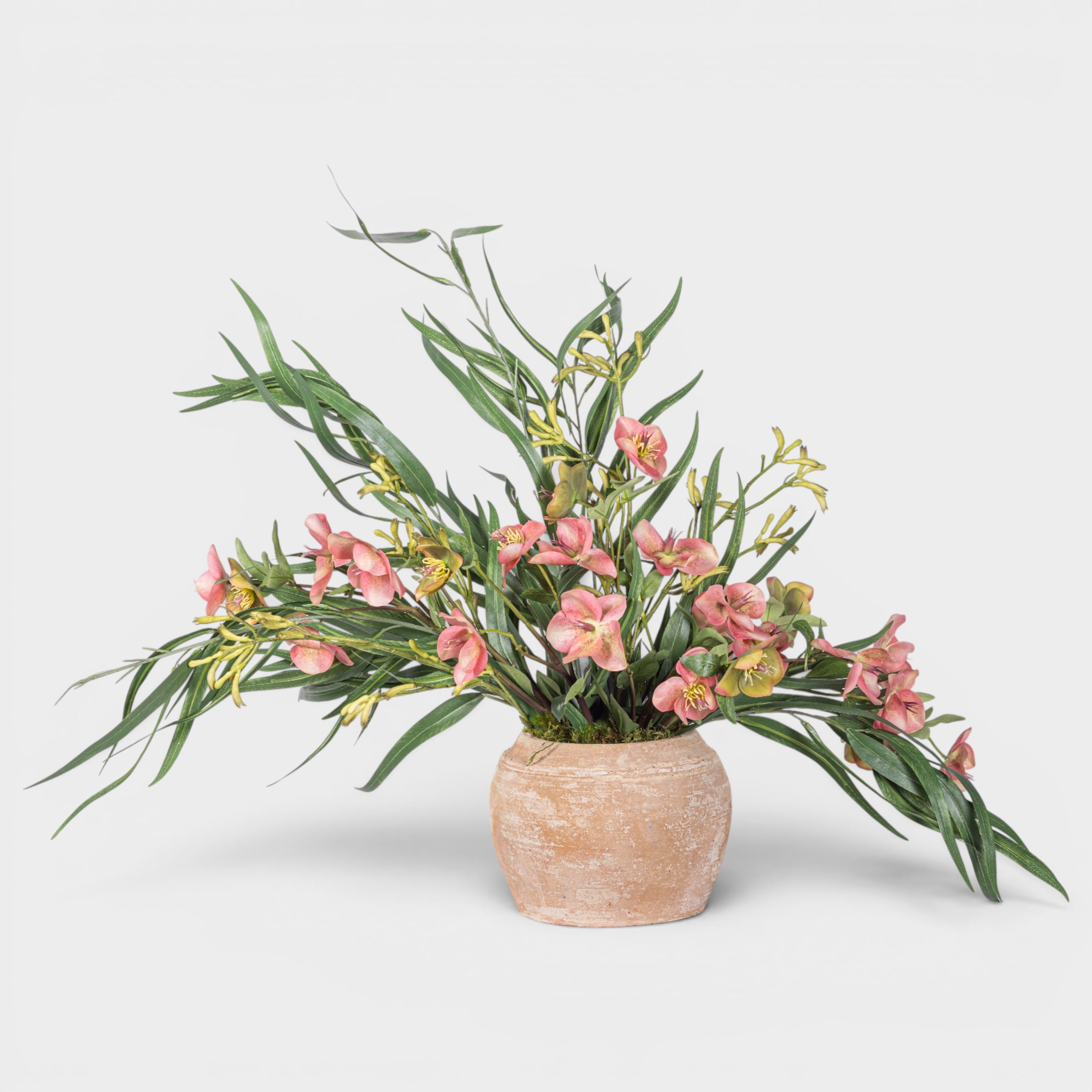 30" Nyx Pot with Mixed Orchid Arrangement AR1973