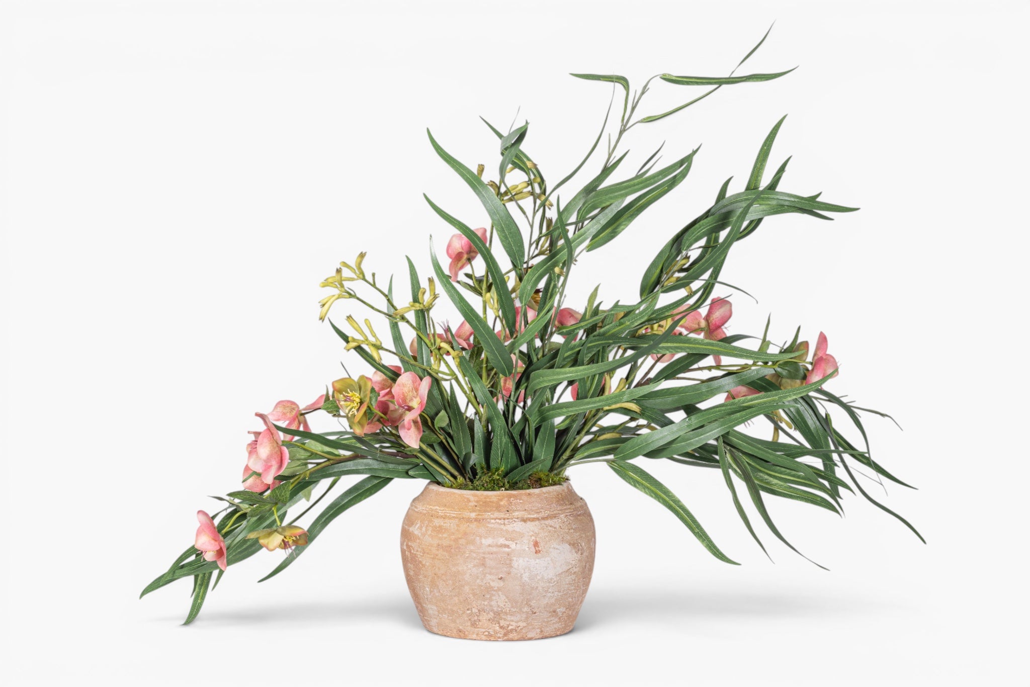 30" Nyx Pot with Mixed Orchid Arrangement AR1973