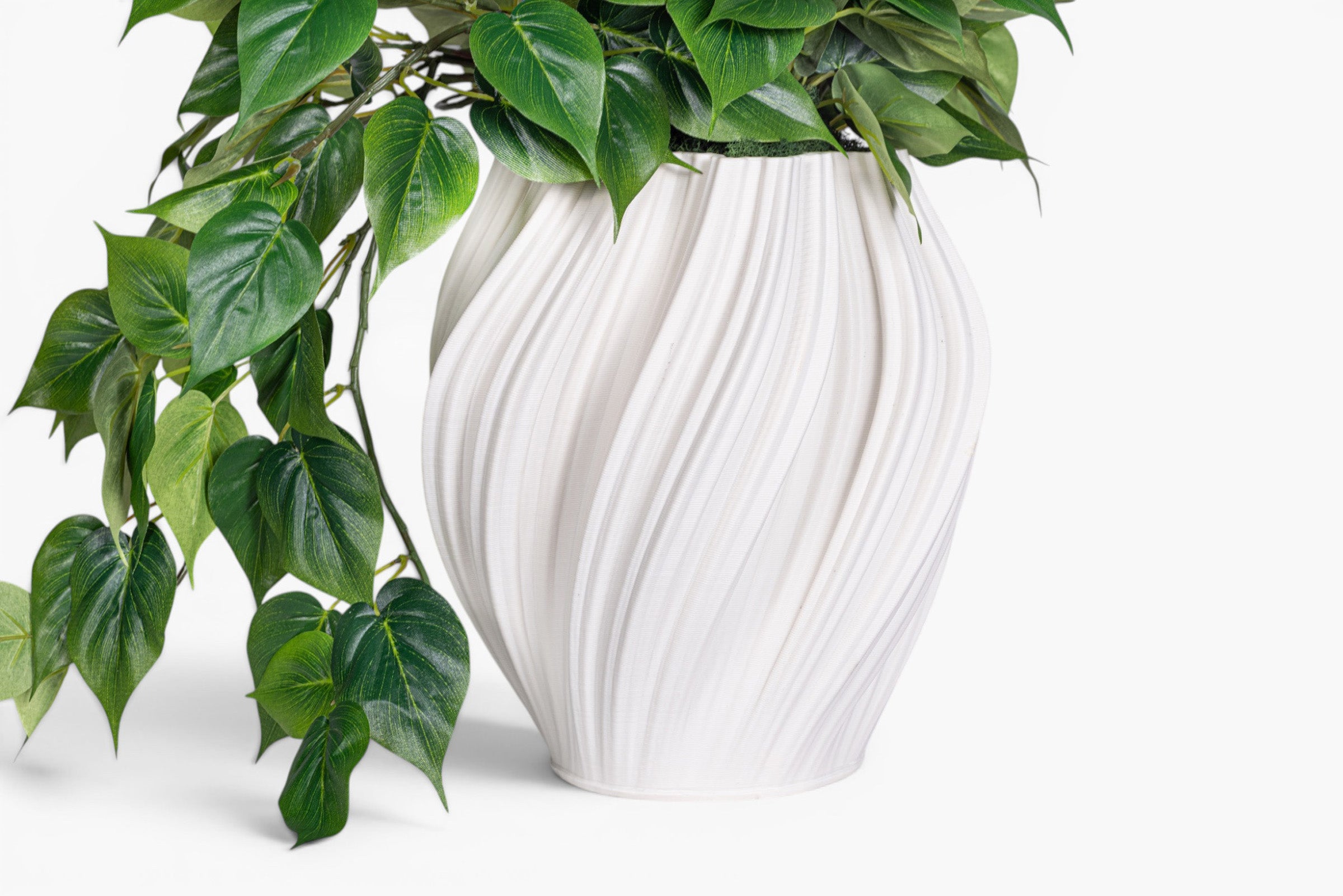 Las Olas Vase with Pothos Arrangement AR2032