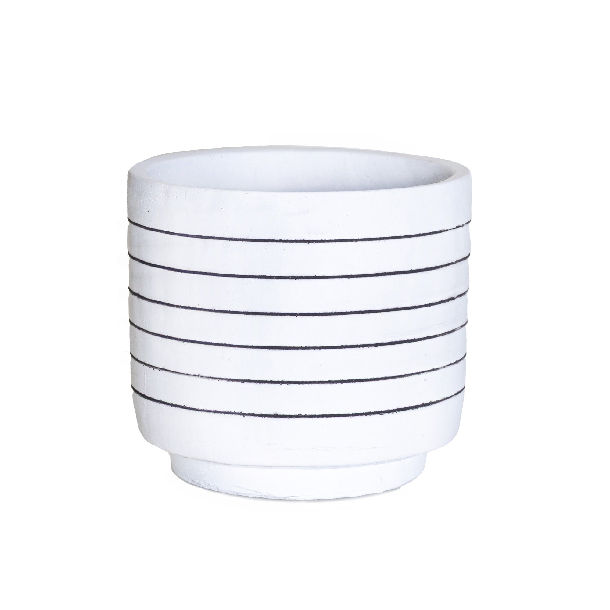 Flat White Pot CN1051