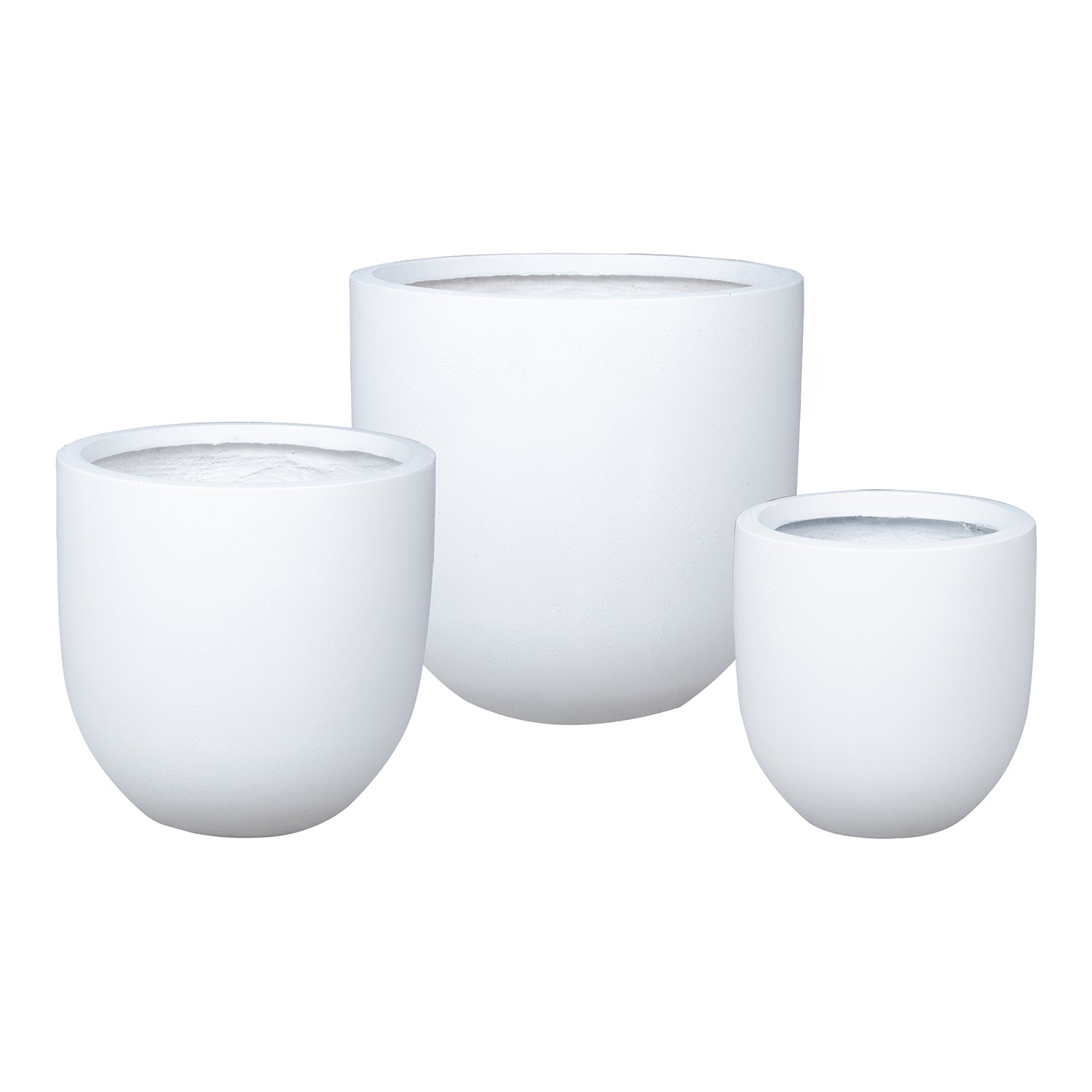 extra large white plant pot Peyton Planter Collection- White CN1224