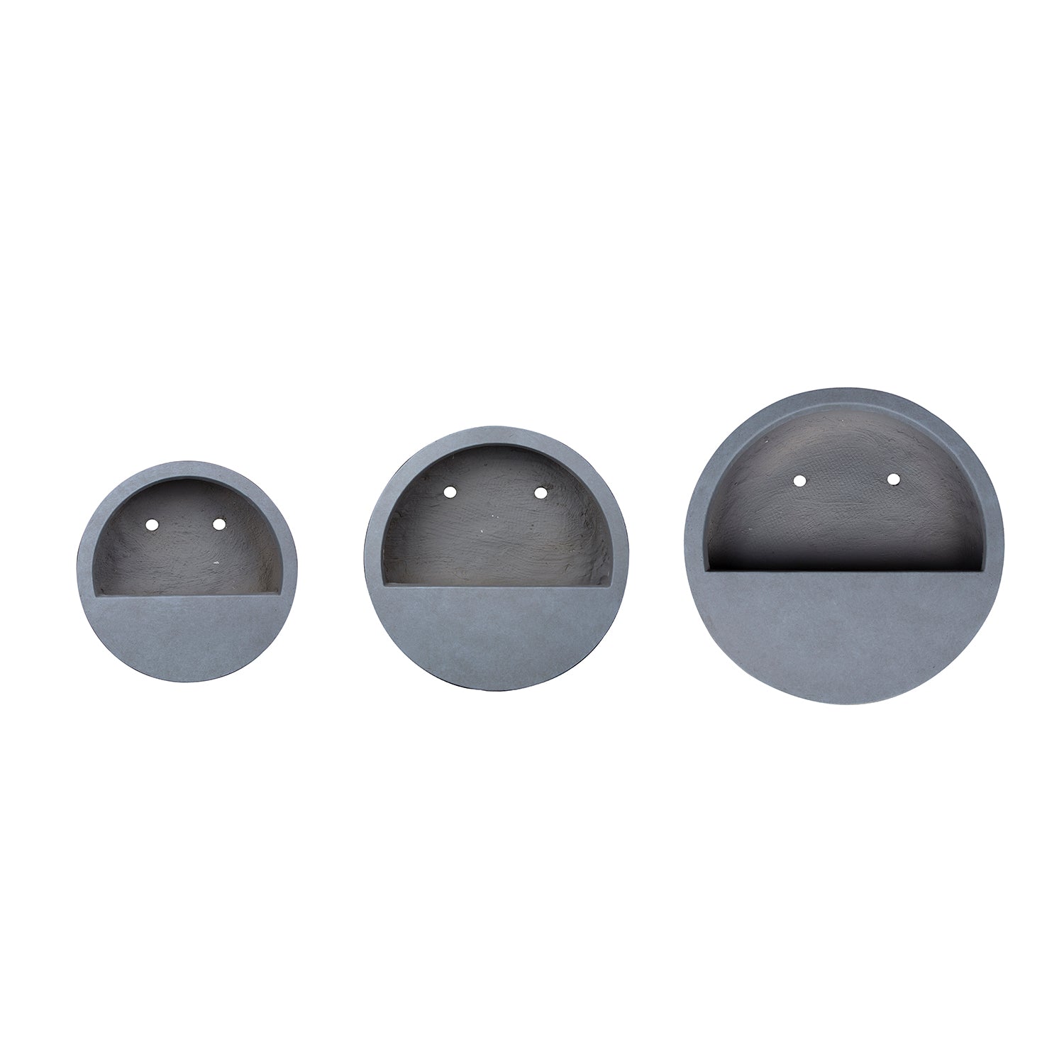 Poppy Wall Planter Collection-Grey CN1238