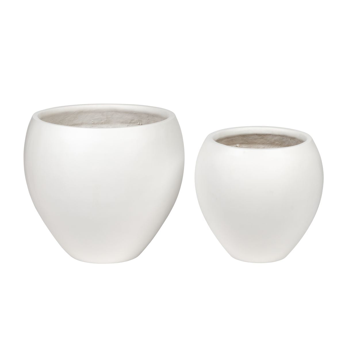 Rotondo Planter Collection-White CN1256