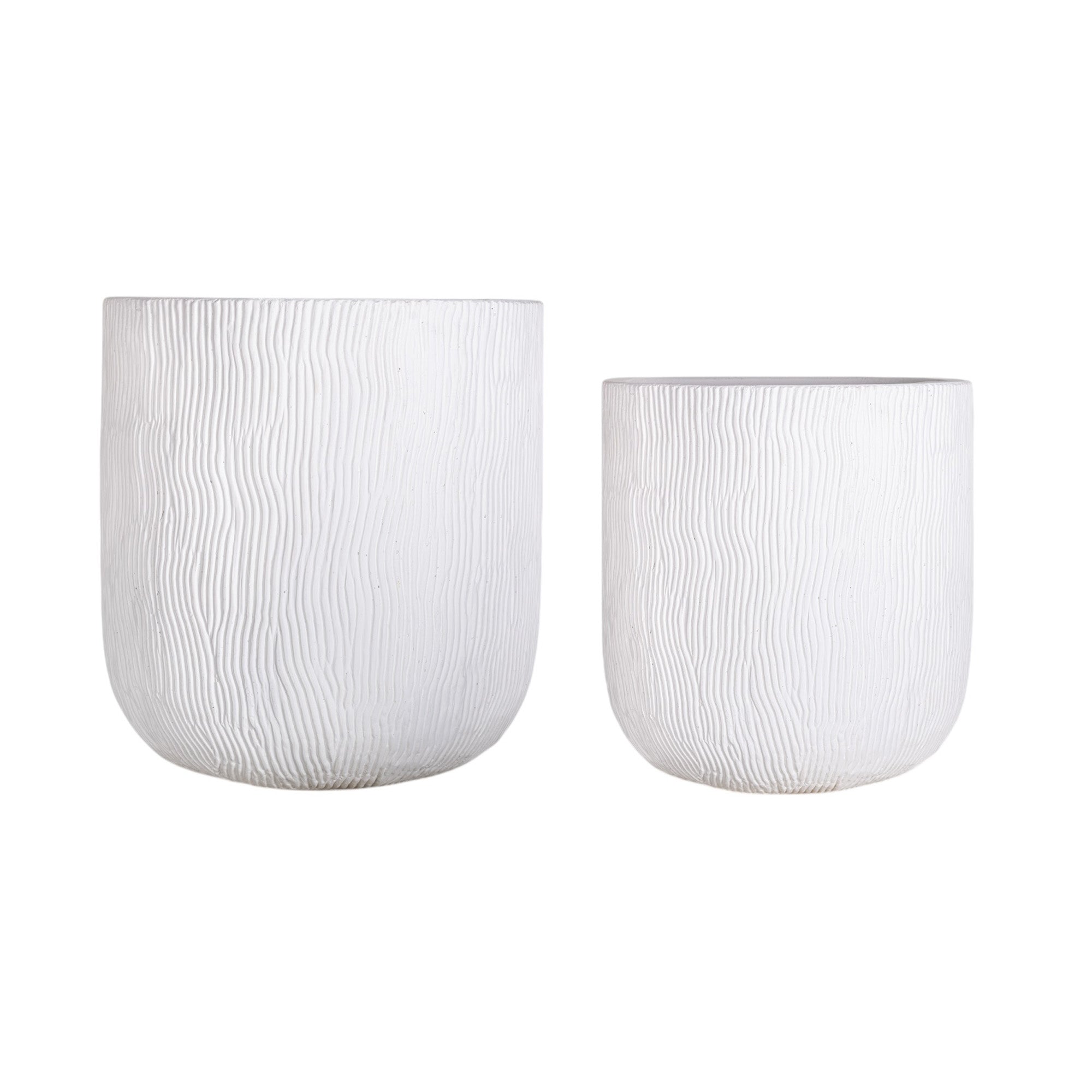 Cove Collection Planter - White CN1368