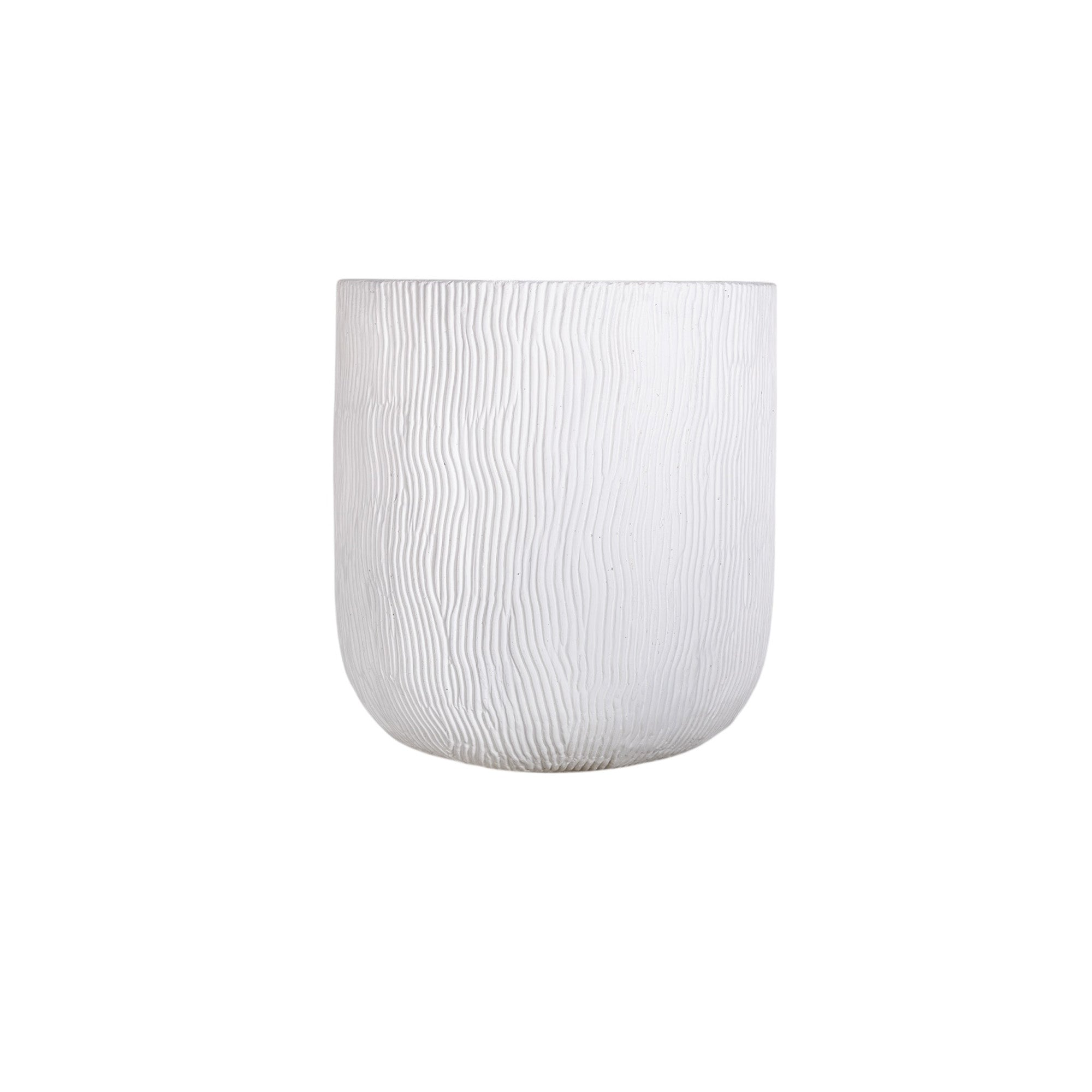 Cove Collection Planter - White CN1368