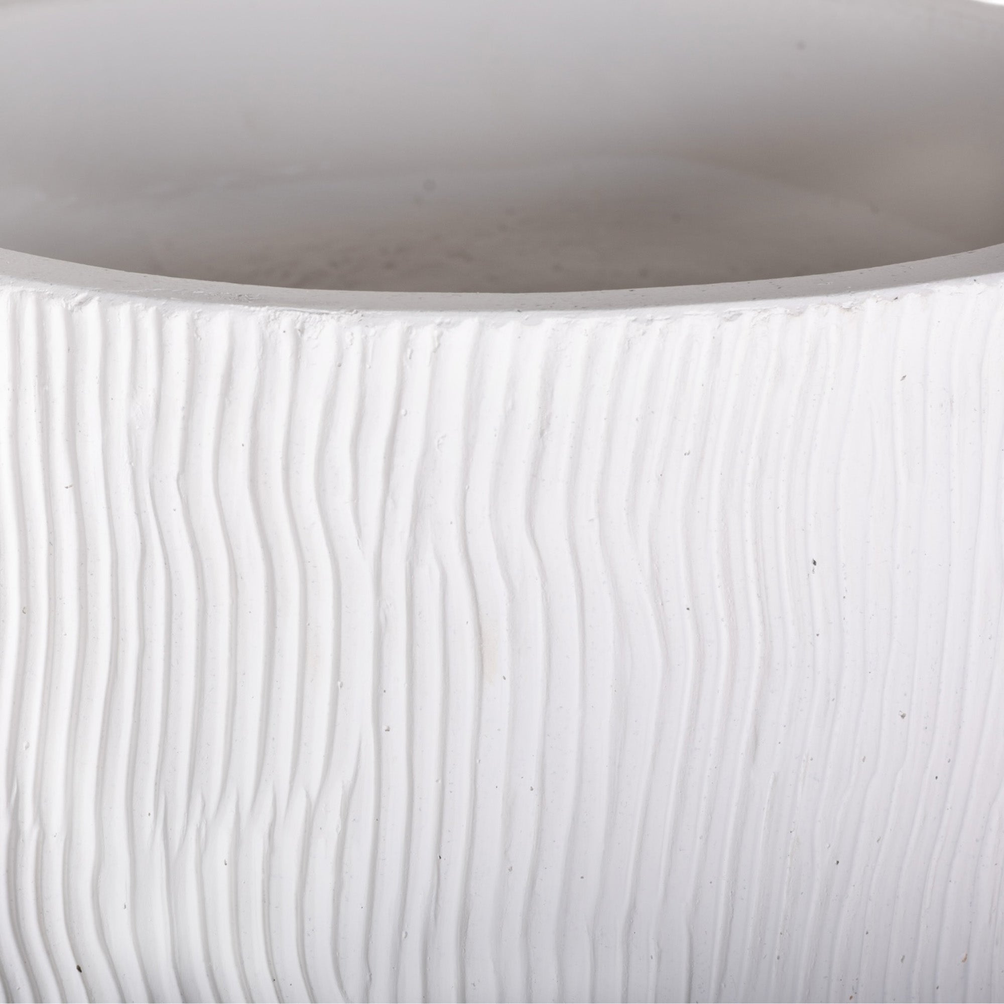 Cove Collection Planter - White CN1368