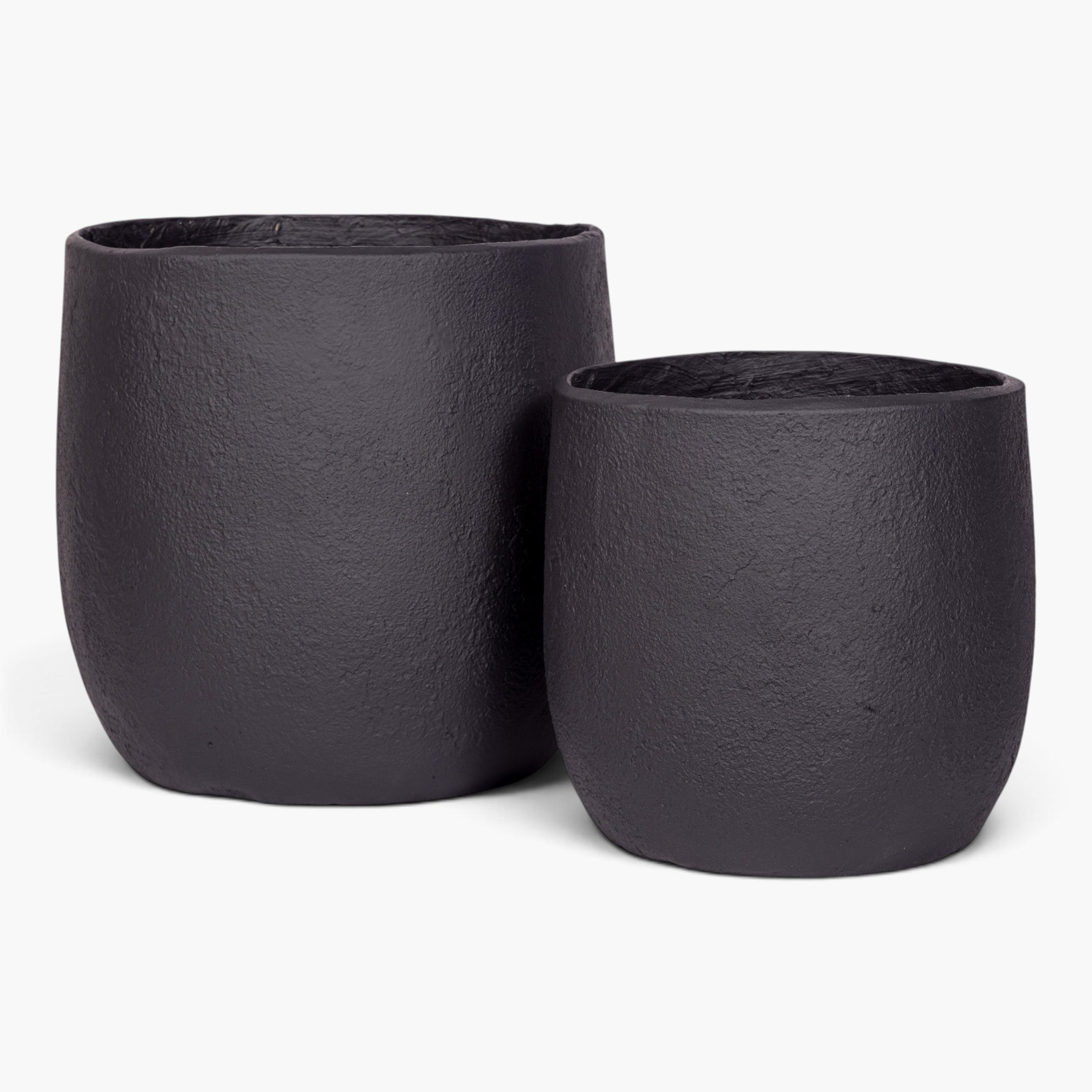 Glacier Planter Black CN1517