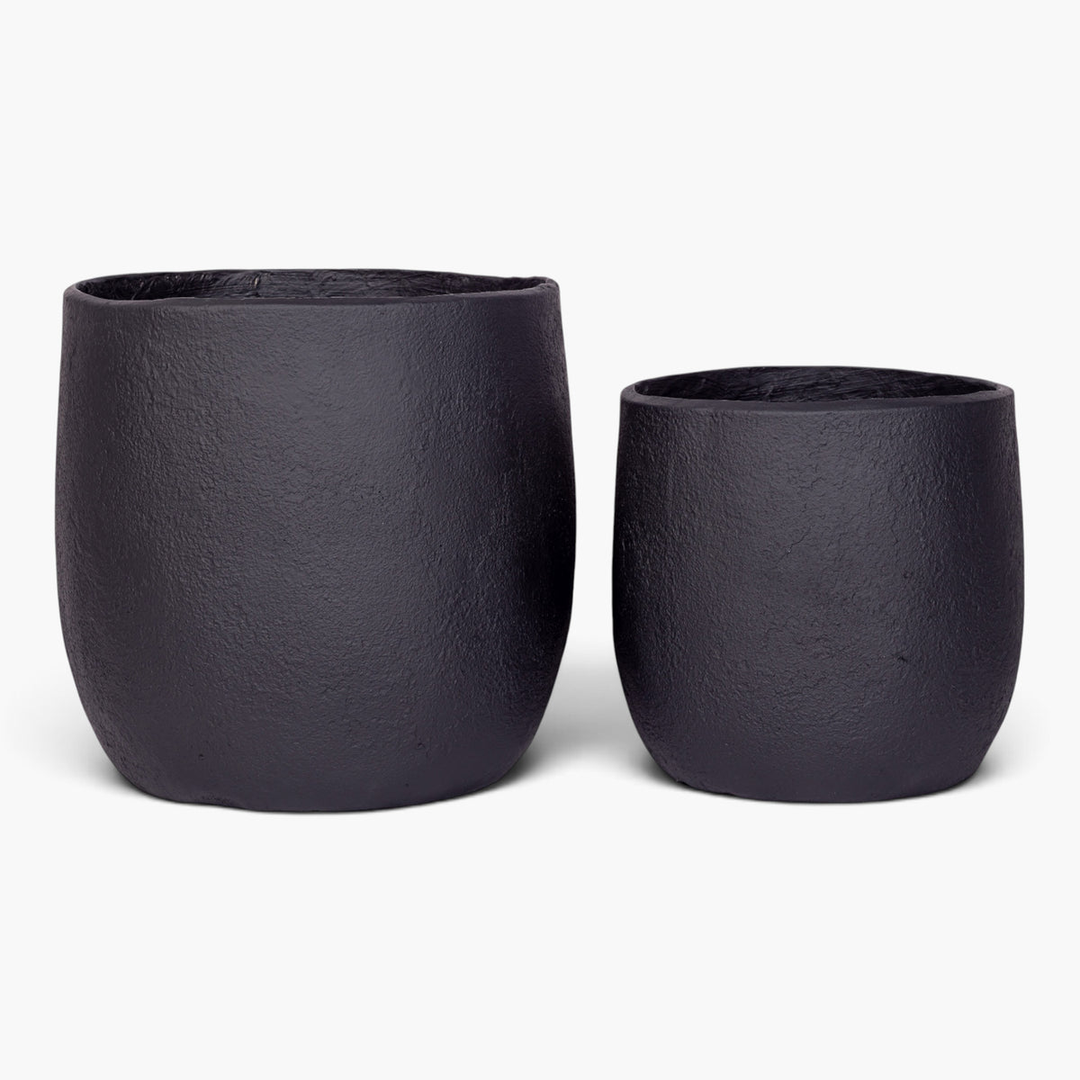 Glacier Planter Black CN1517