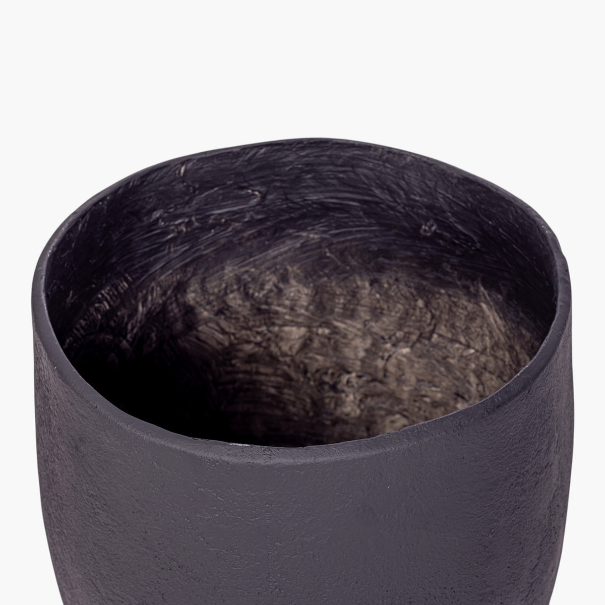 Glacier Planter Black CN1517