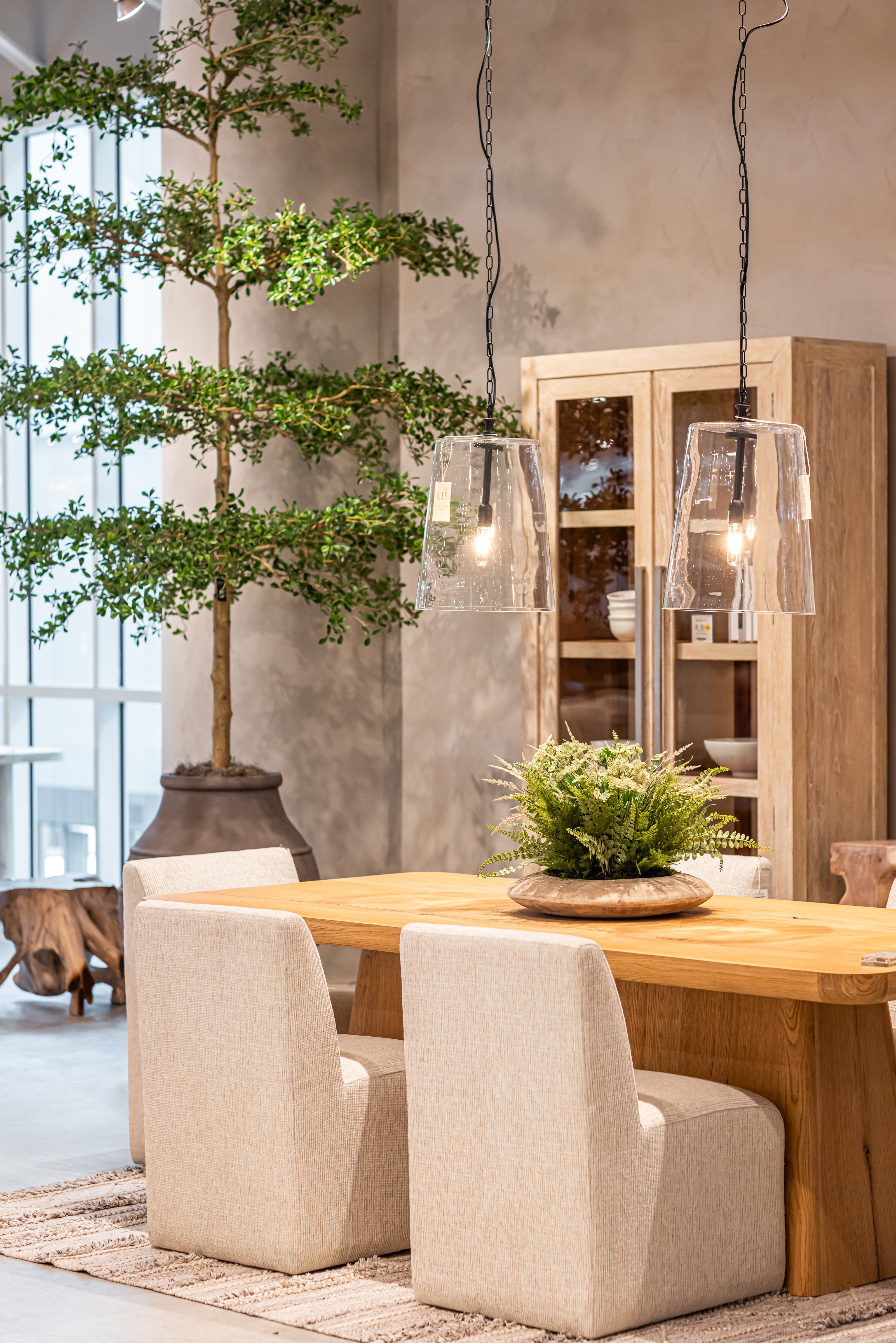 20" Flying Saucer with Whimsical Greenery Arrangement AR1348