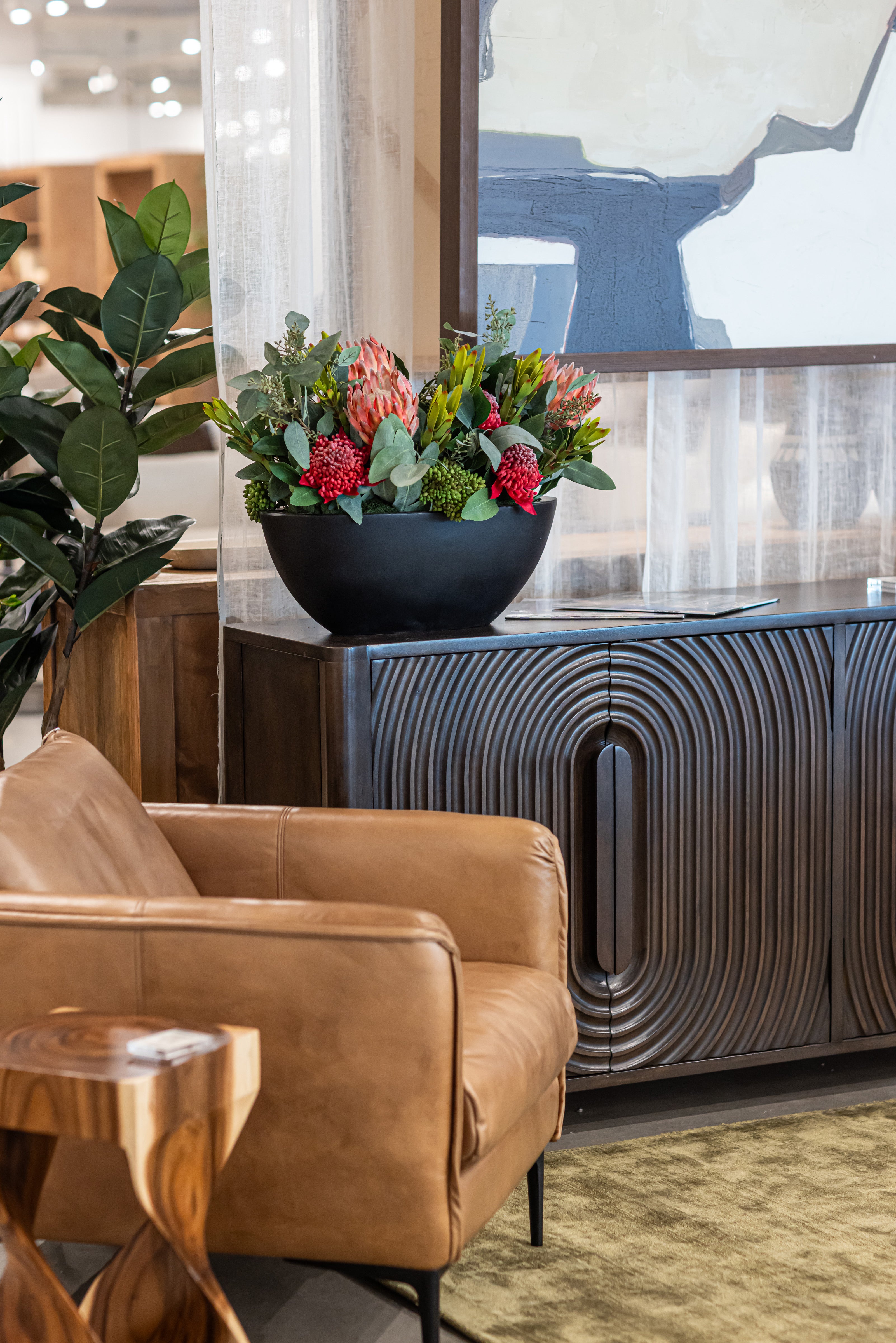 Oval Bowl Collection - Black CN1249