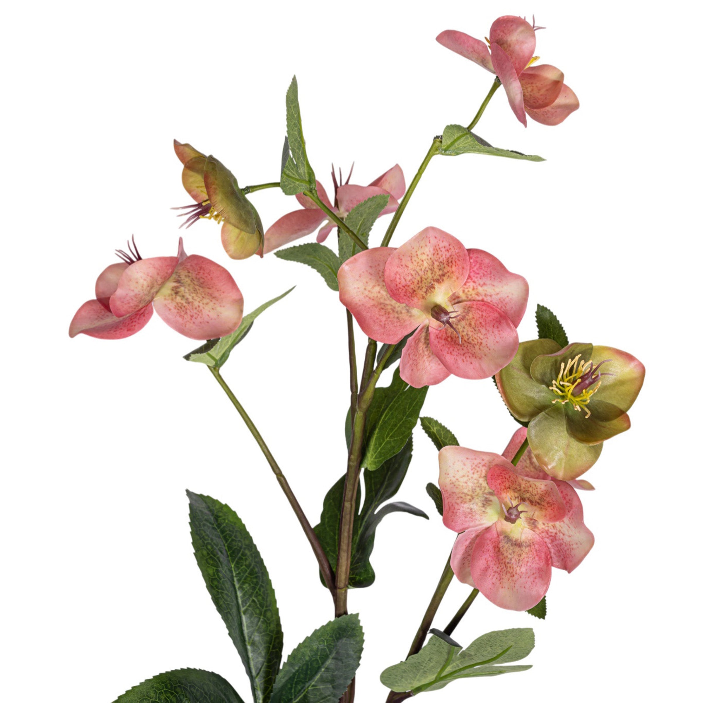 33" Winter Rose Flower Stem FL1082