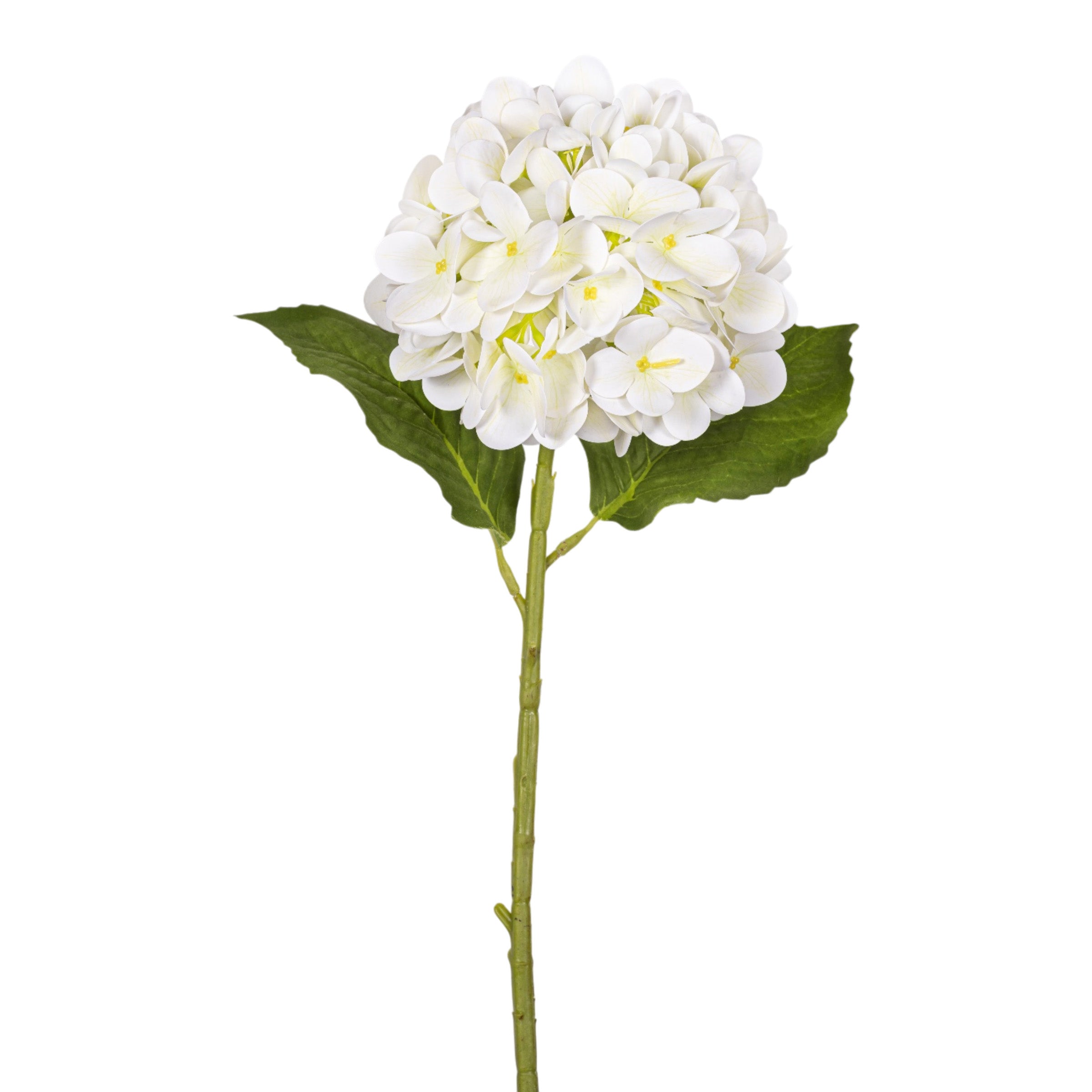 20" White Hydrangea Stem - Real Touch FL1111