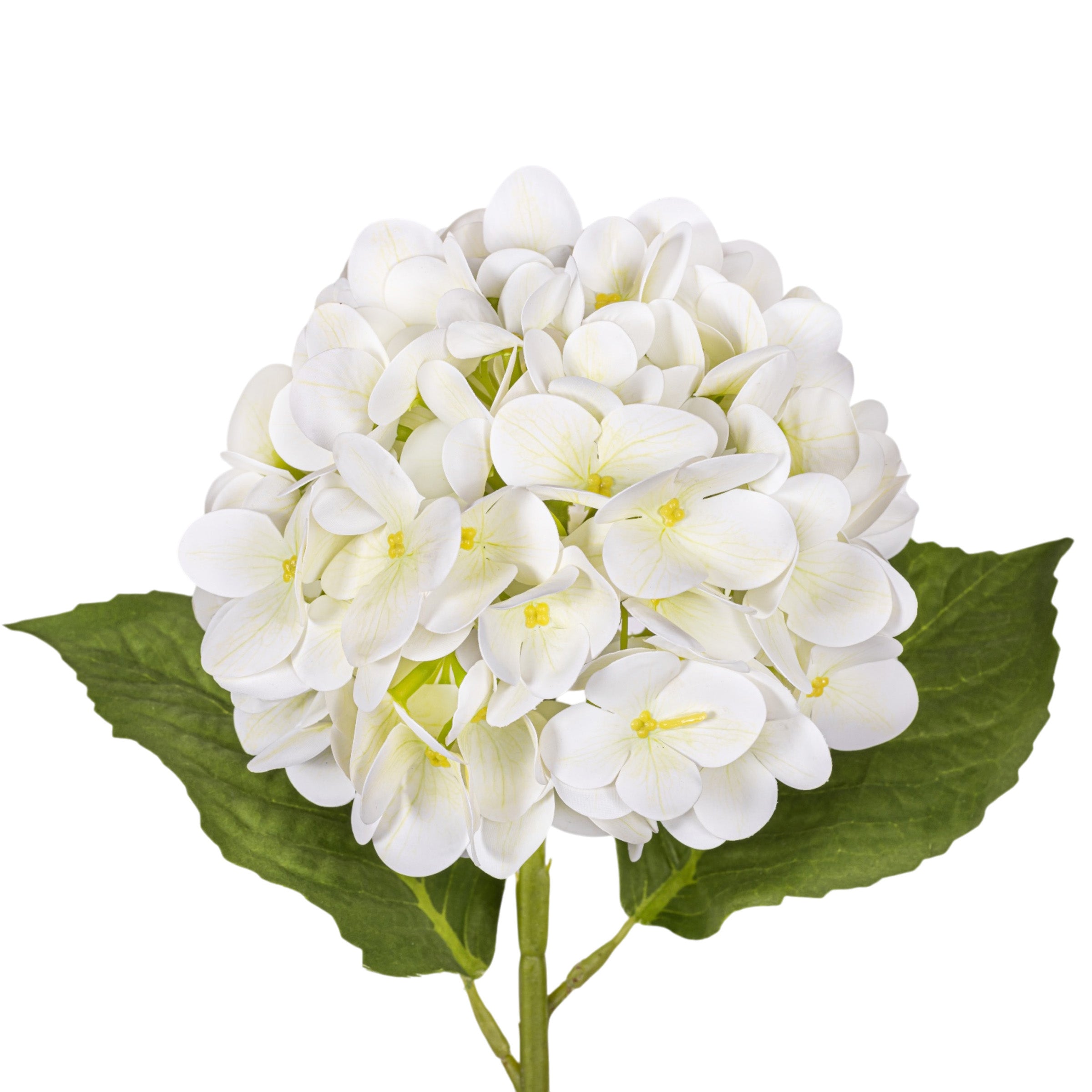 20" White Hydrangea Stem - Real Touch FL1111