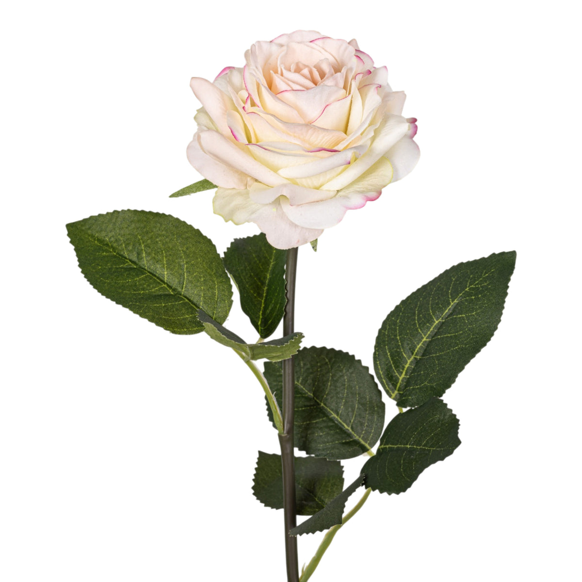 18" Soft Pink Rose Stem - Real Touch FL1117