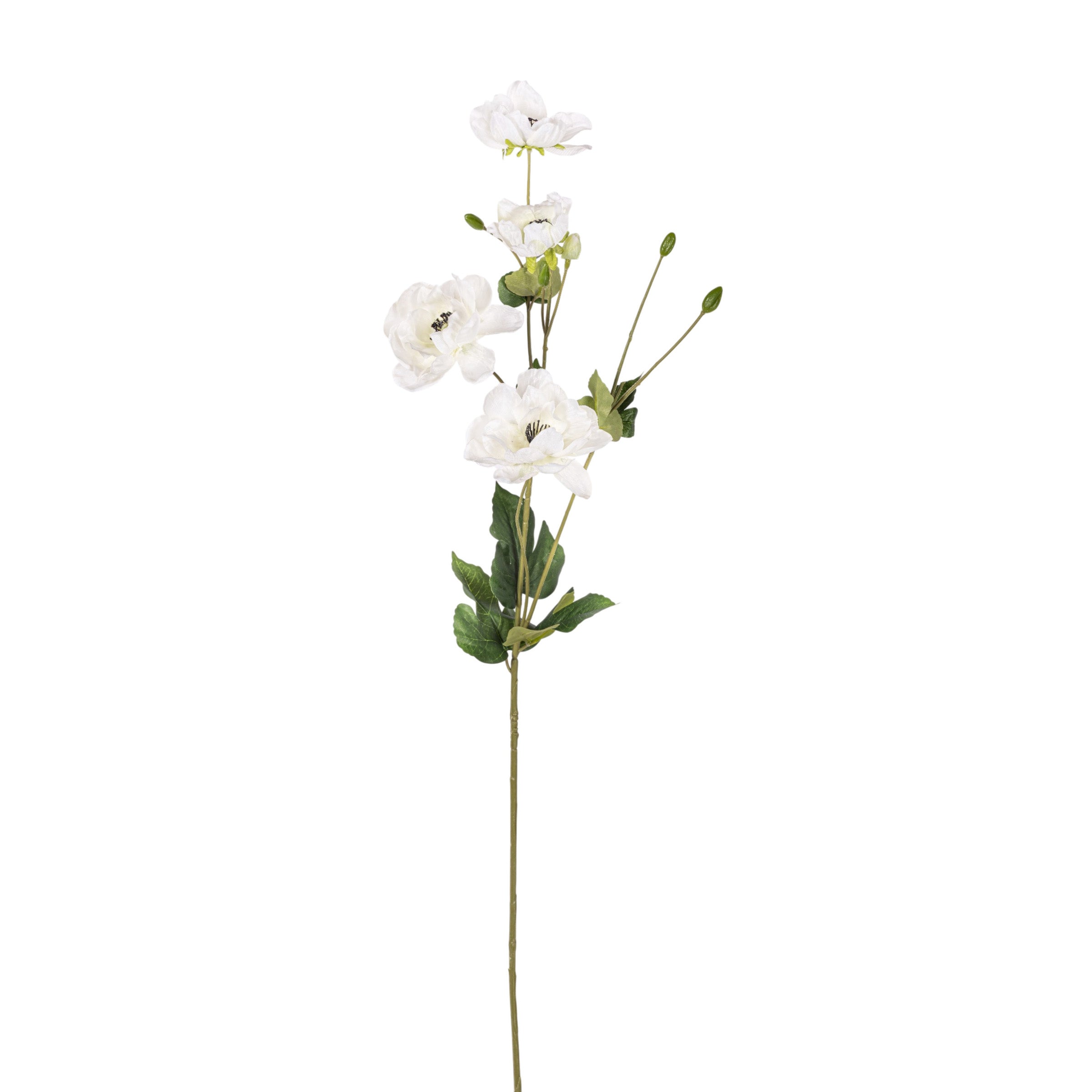 37" White Anemone Spray FL1129