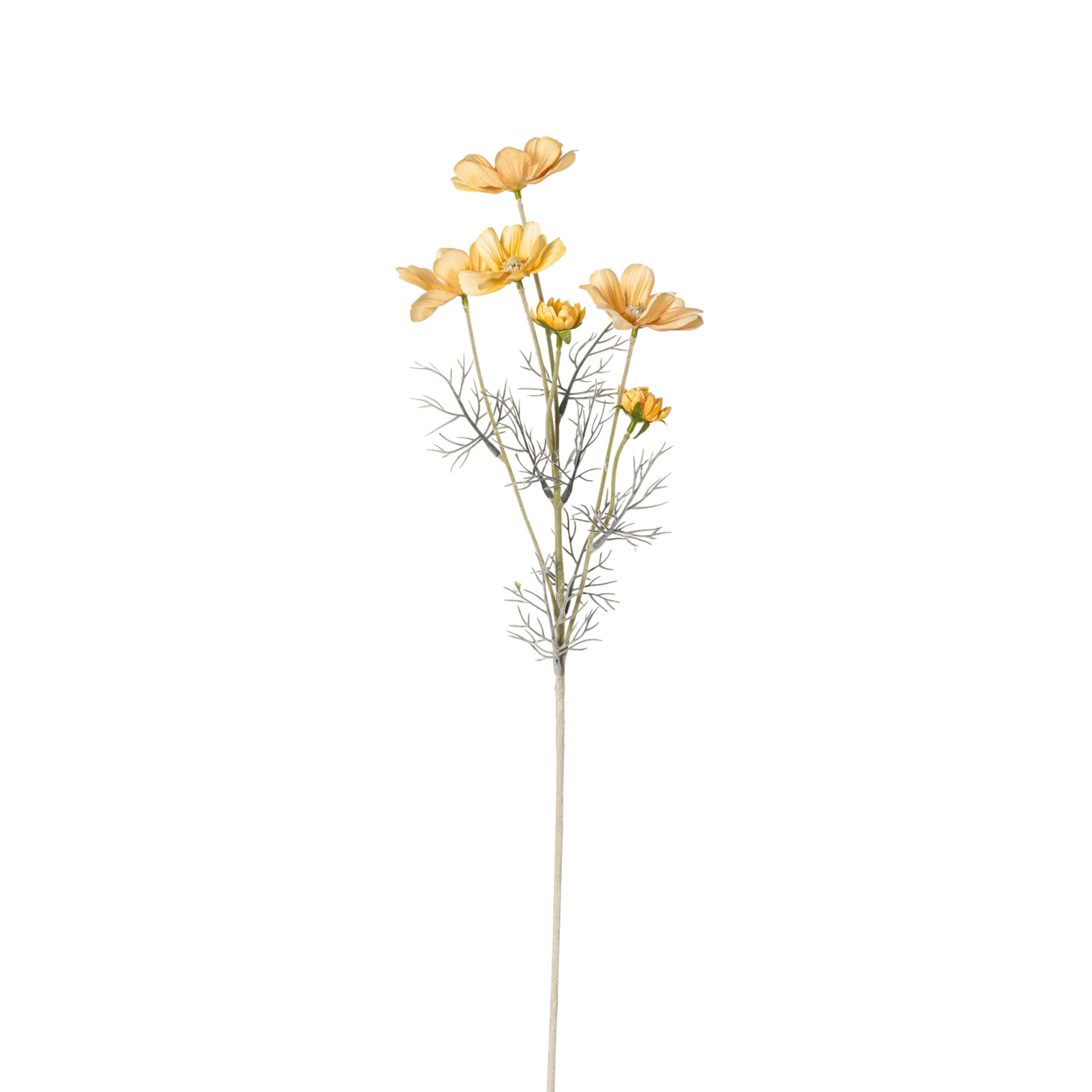 24" Orange Wildflower Spray Stem FL1130