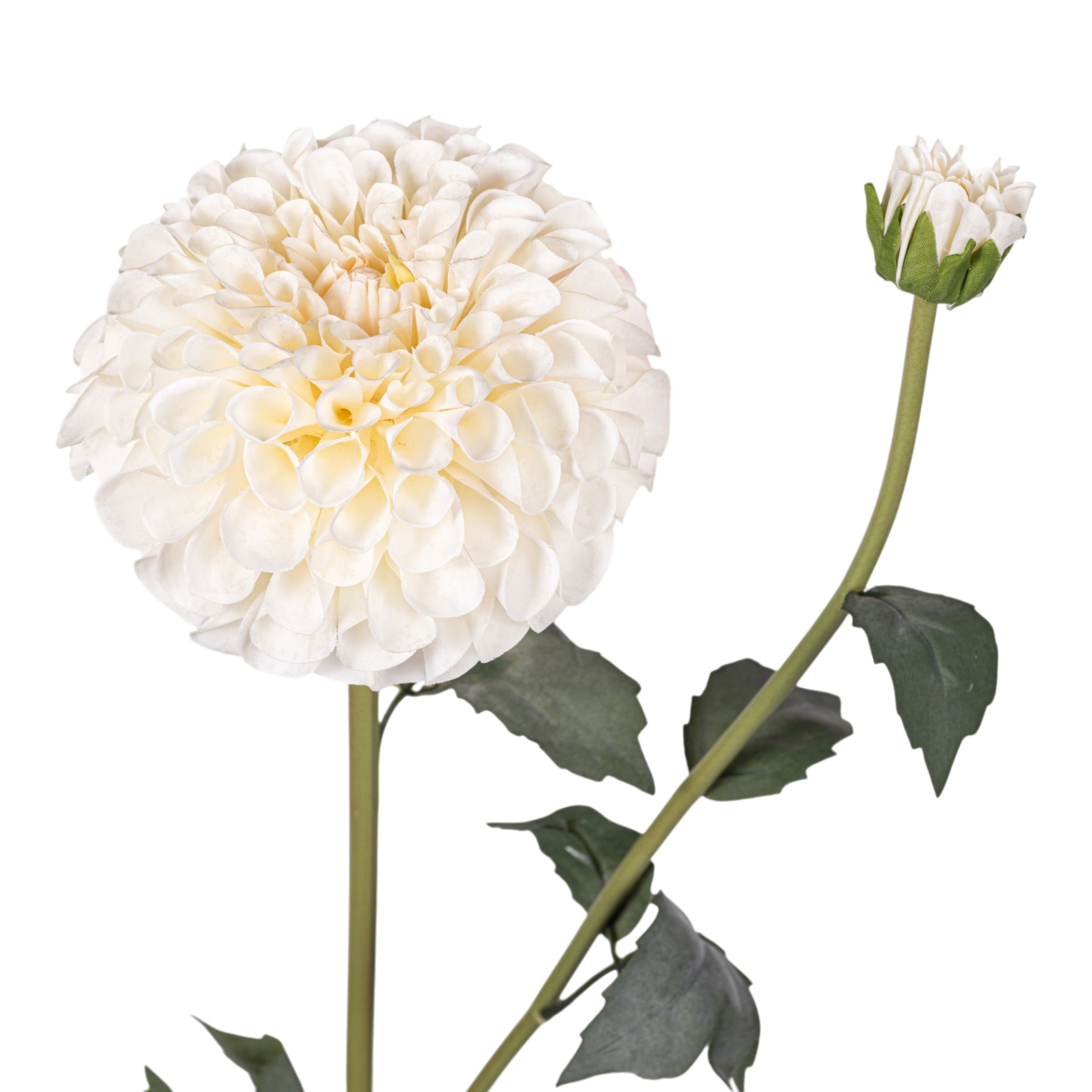 30" White Dahlia Spray FL1133