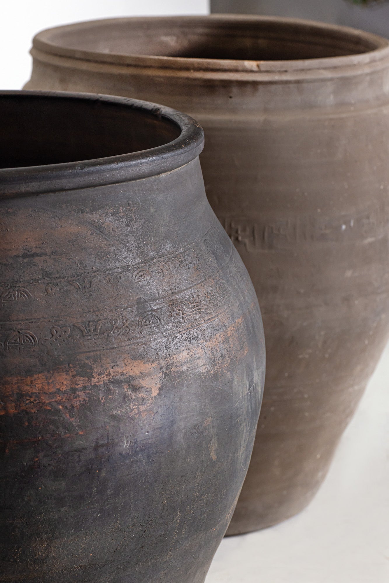 24" Vintage Clay Pot