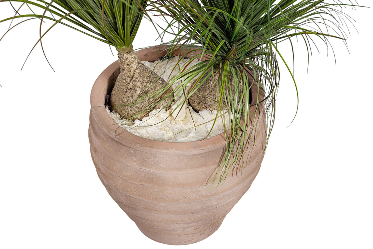 24" Roma Planter with Ponytail Grass Arrangement AR1992
