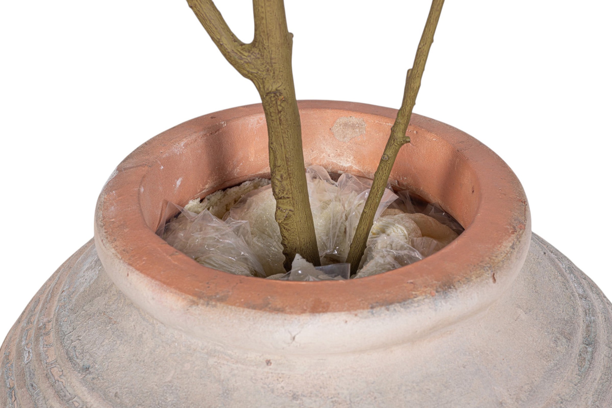 9' Rose Tree in Nala Planter PC1473CN1386WH