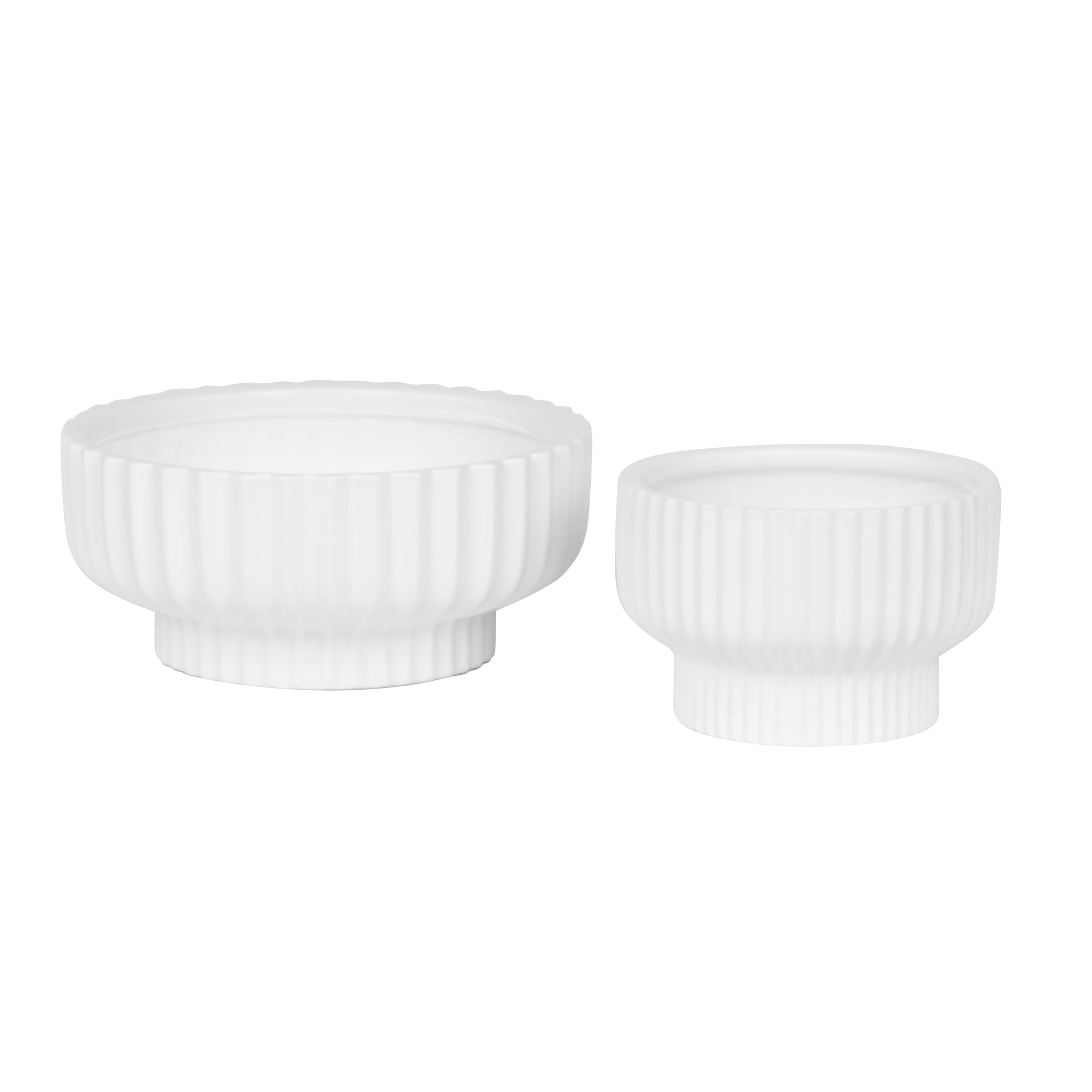 Wally Pot-White CN1133