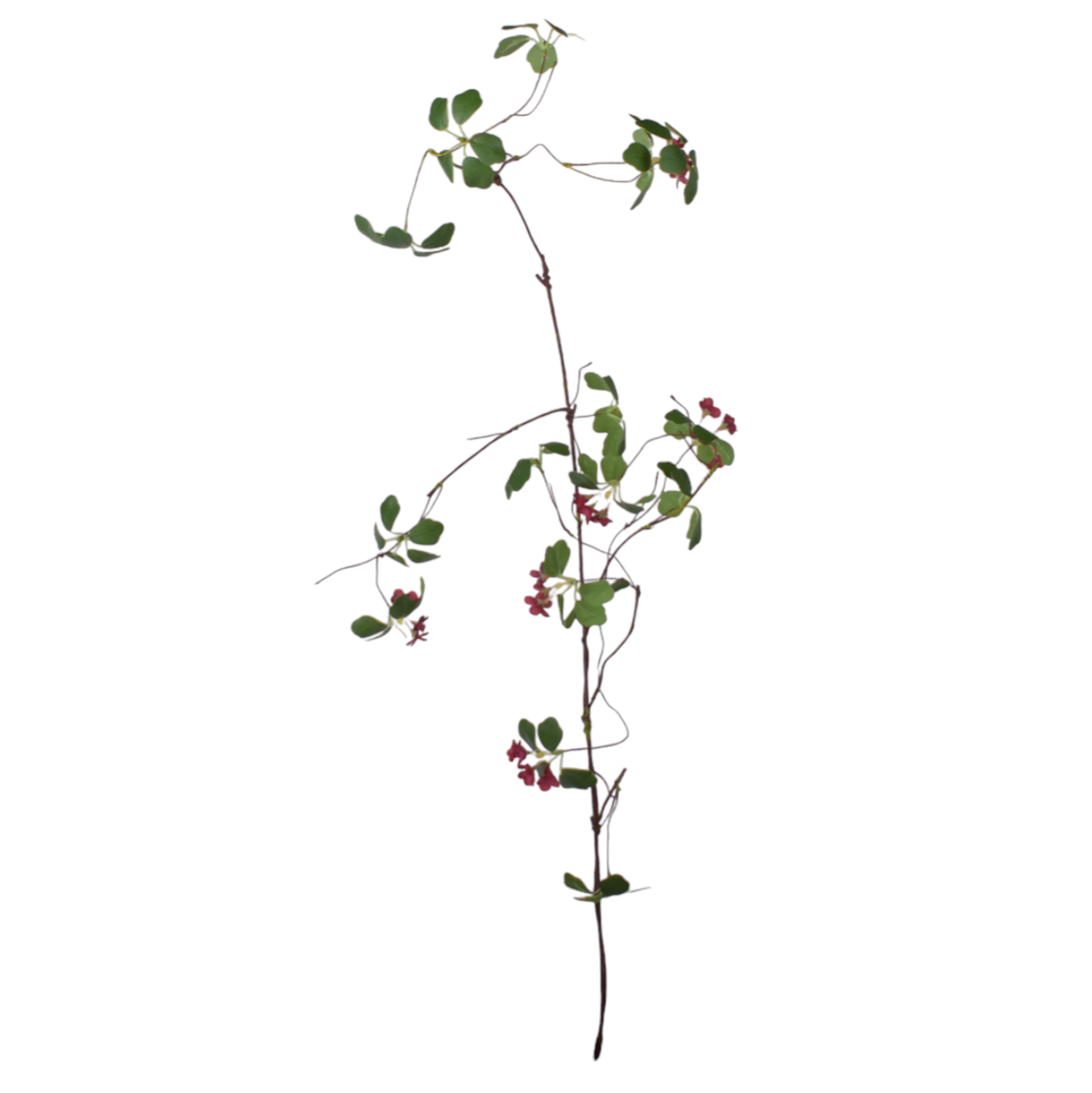 47" Red Broken Branch with Blossom ST1183