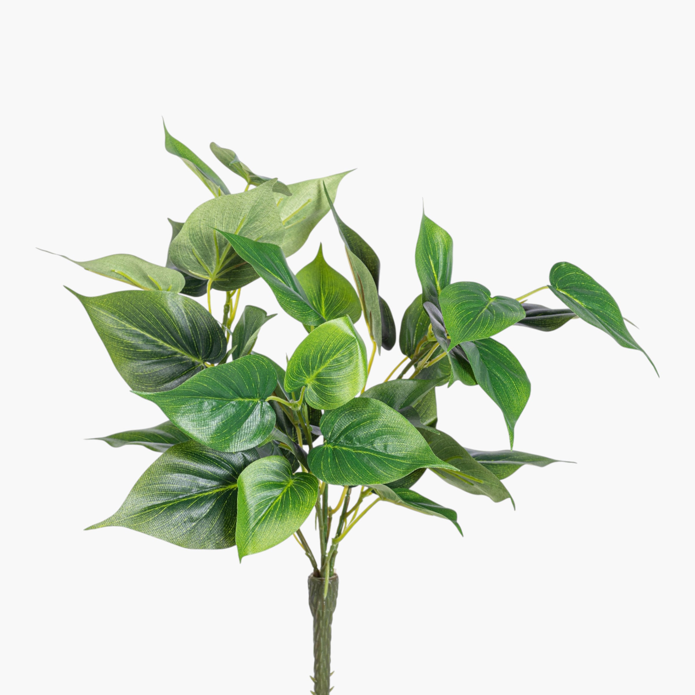 13" Philodendron Leaf Bush ST1256