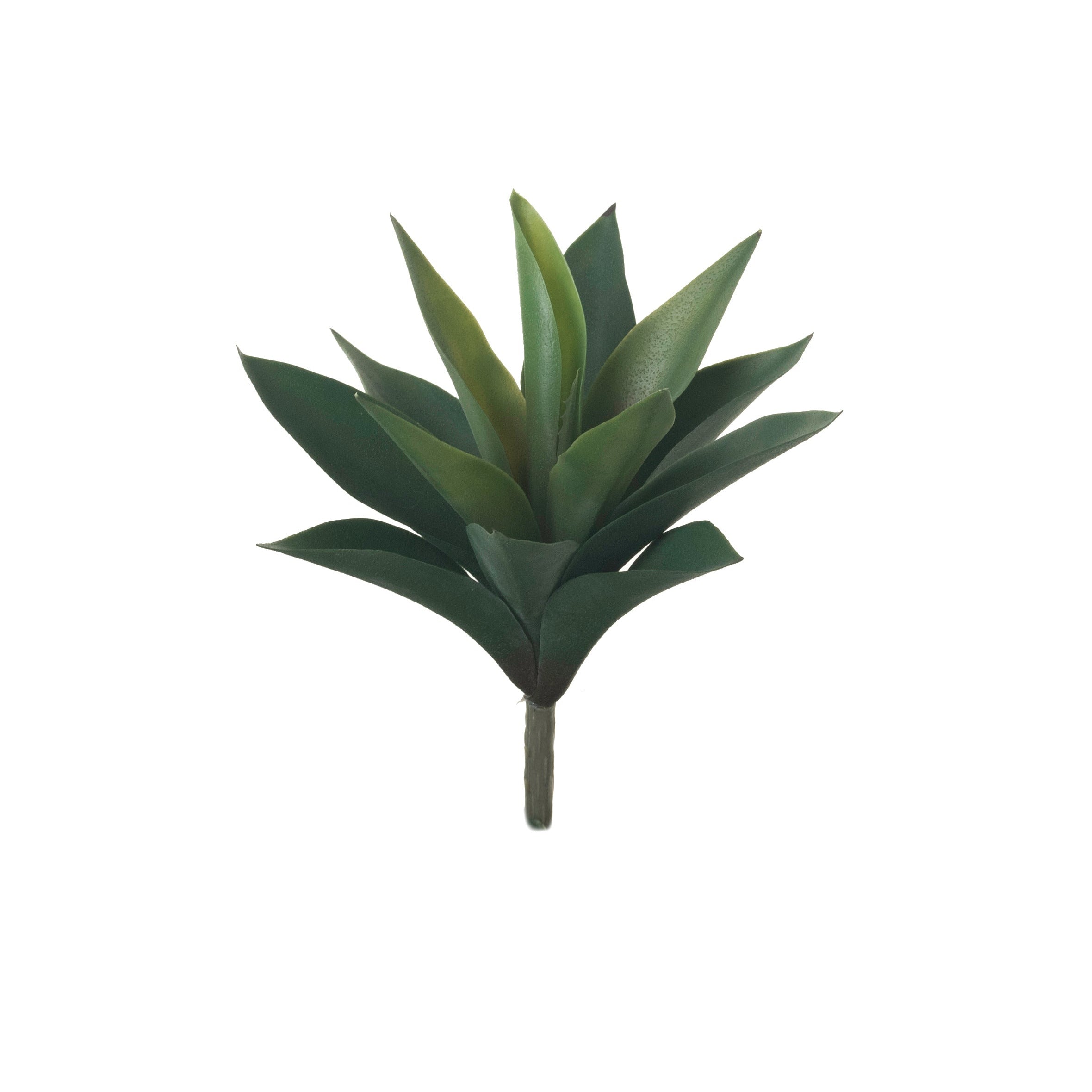 9" Green Flocked Agave Stem SU1003