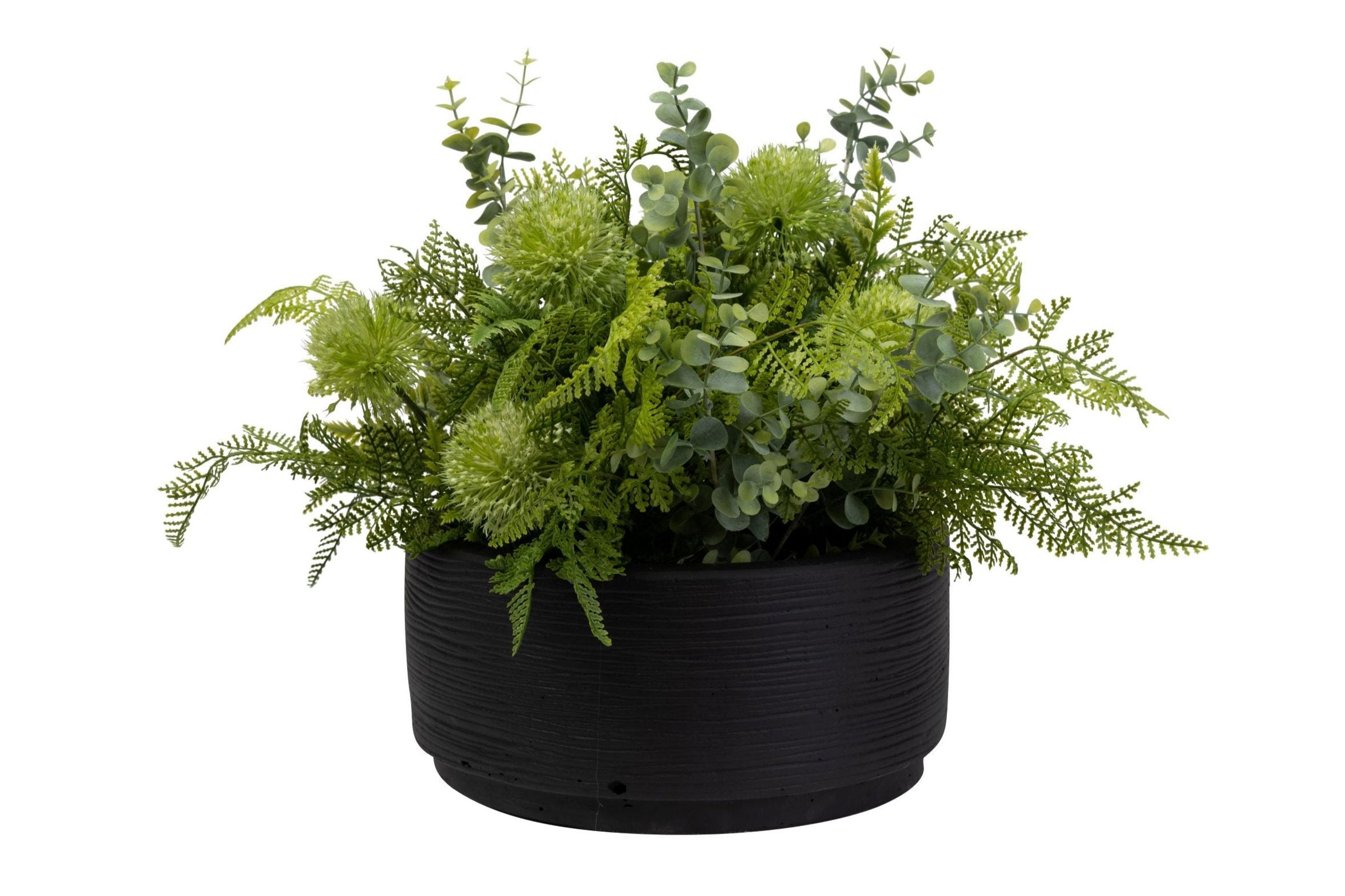12" Sydney Bowl with Eucalyptus Arrangement AR1414