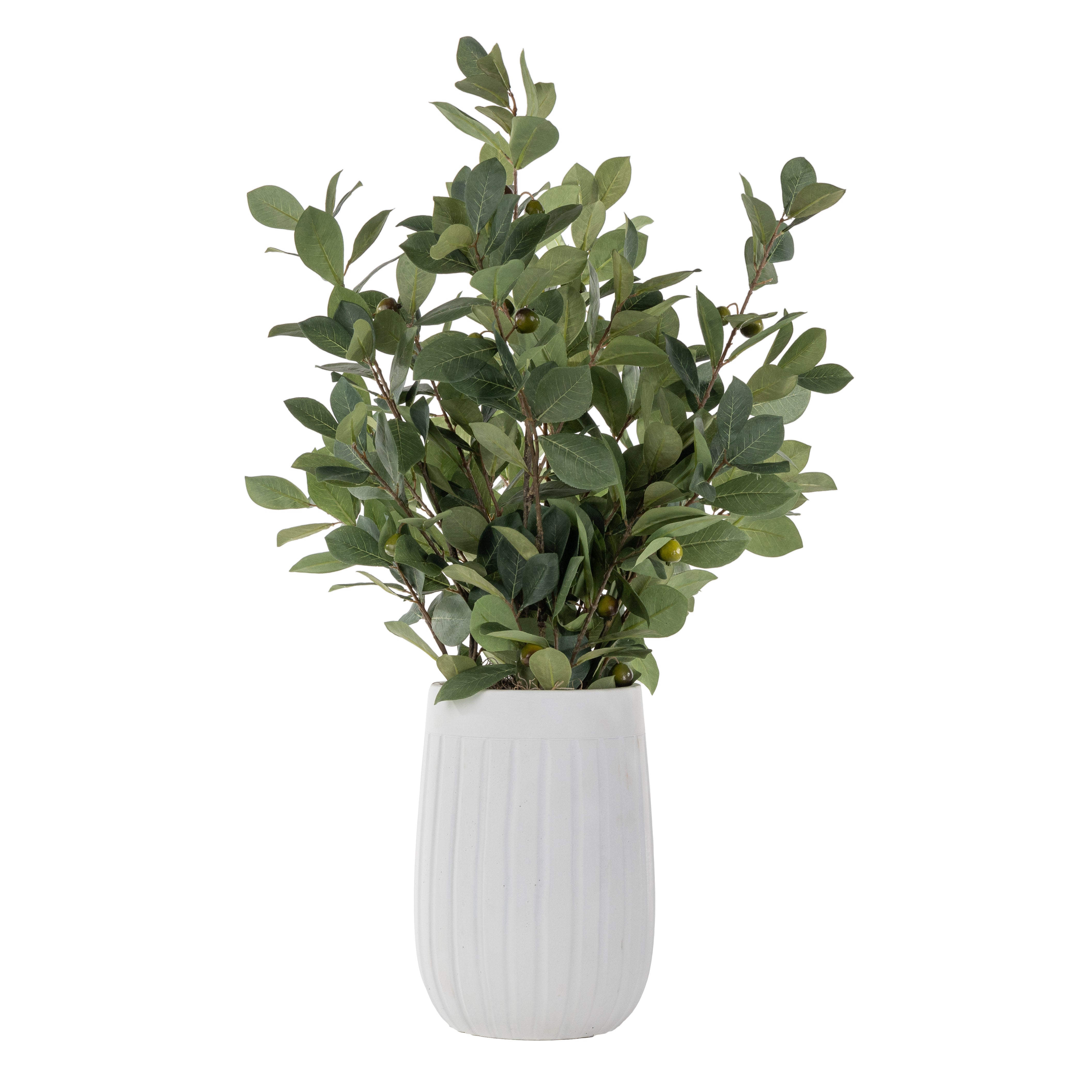 11.5" Caesar Pot with Pomegranate Arrangement AR1640