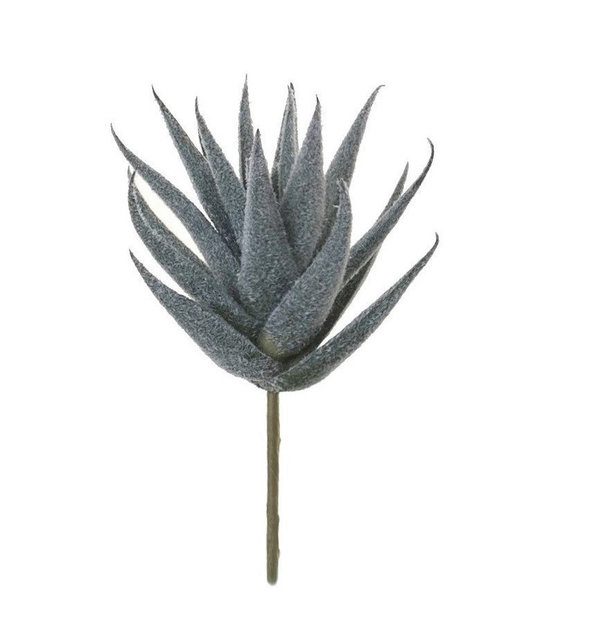 6" Aloe Stem Flocked  AV1030