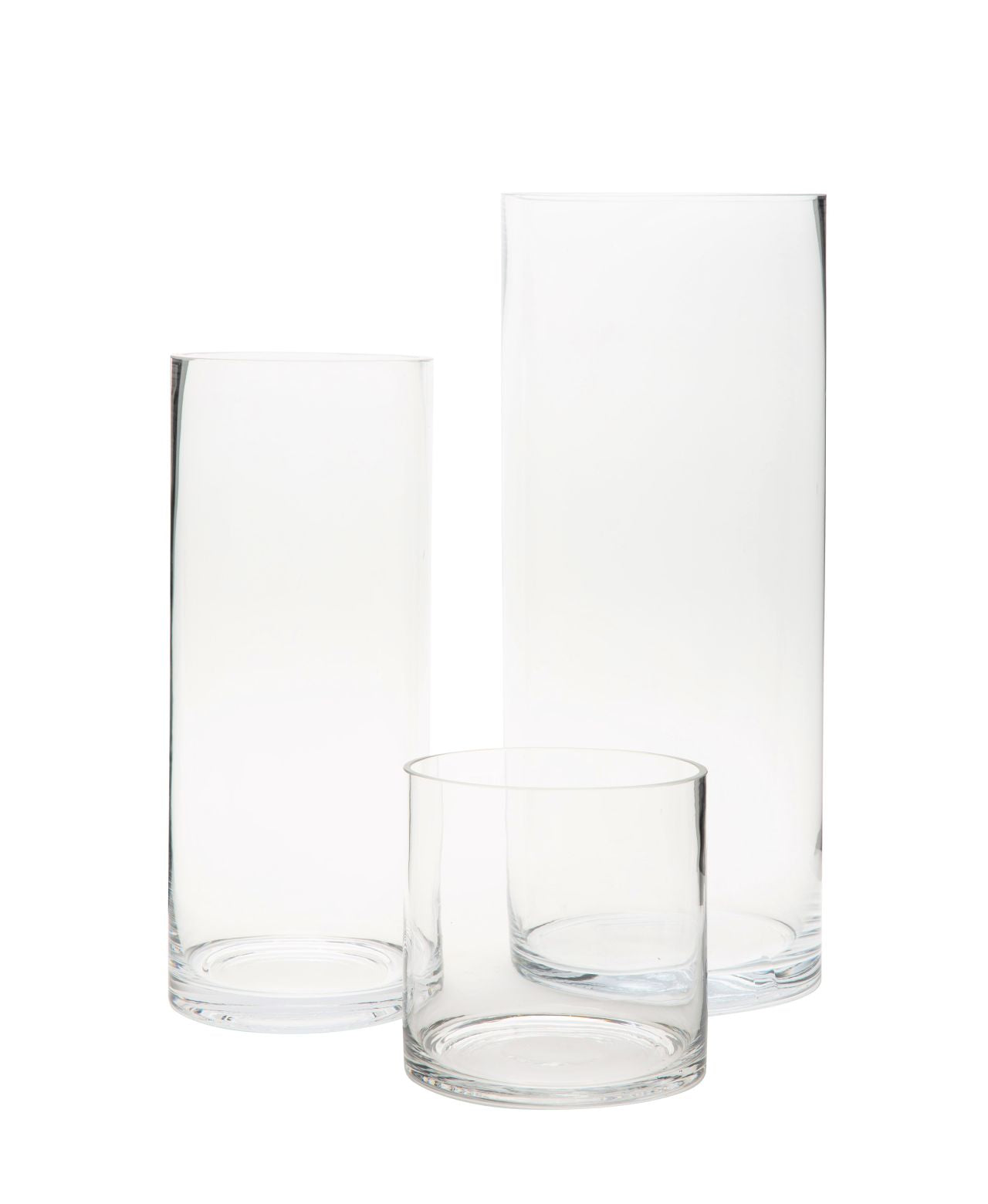 Mazzy 6" Wide Clear Glass Cylinder Collection GL1001