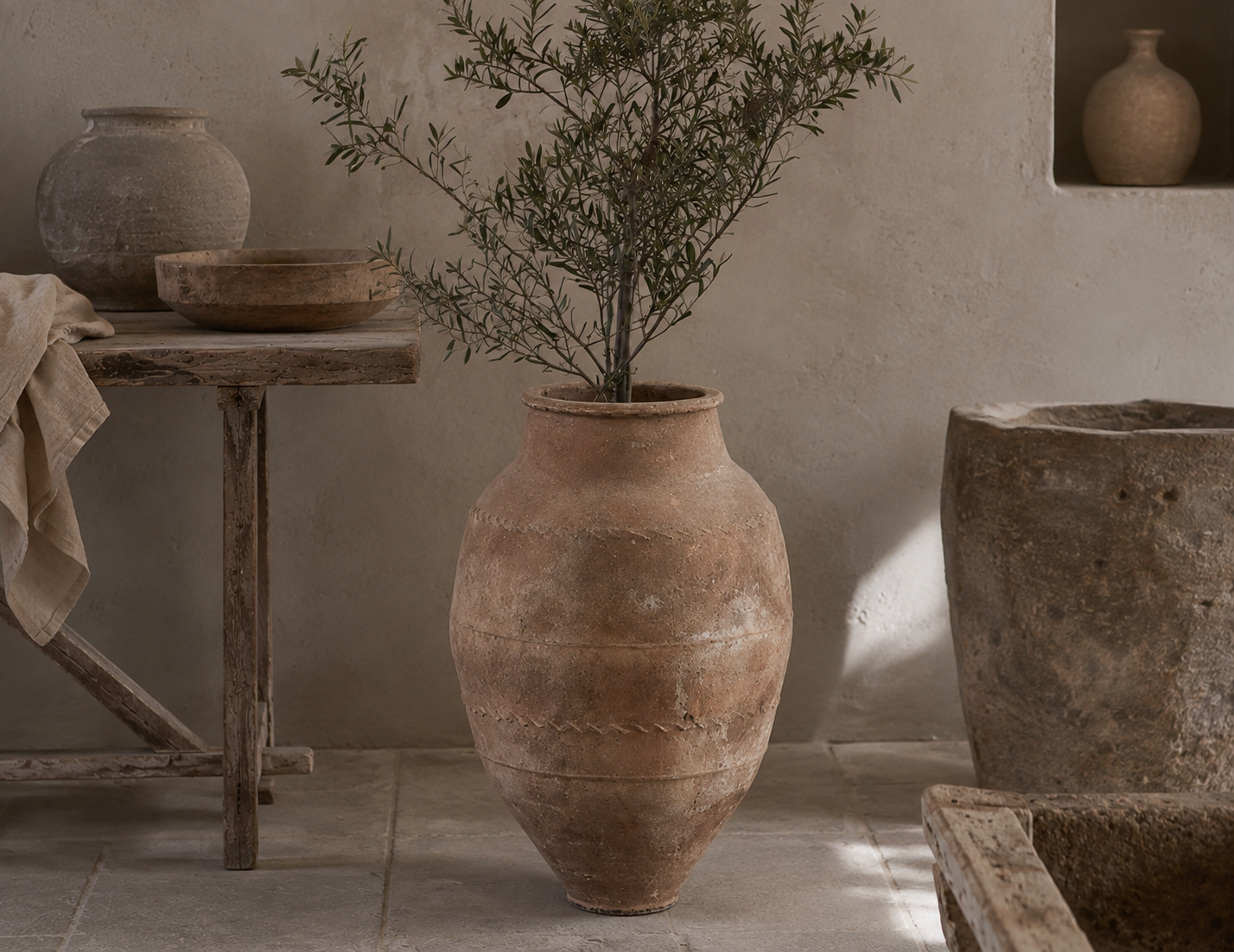 Terracotta Floor Planters