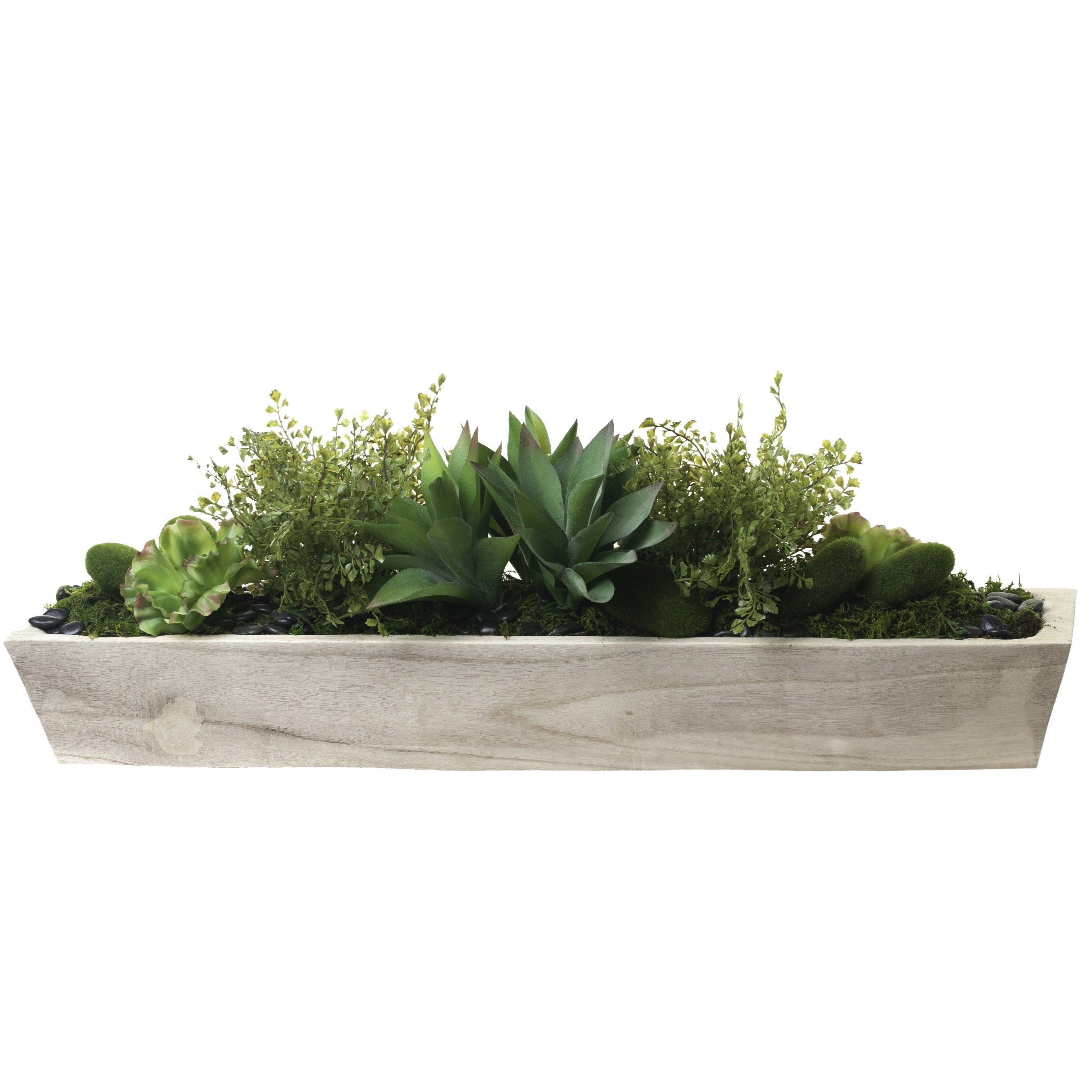 36" Sedona Planter with Succulents AR1223