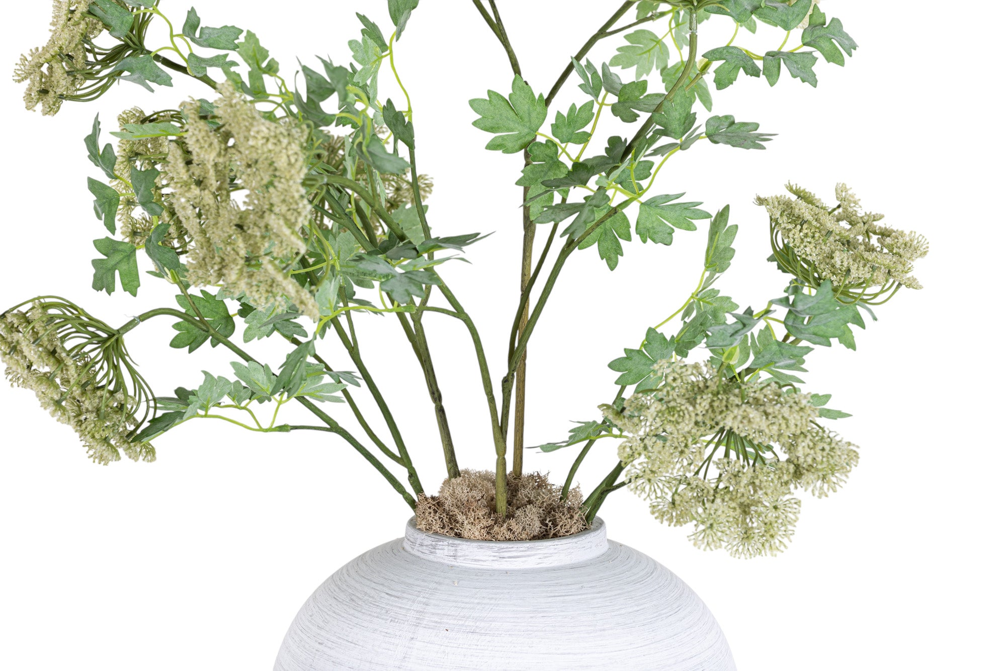 10" Tyler Vase with Queen Anne's Lace Arrangement AR1343