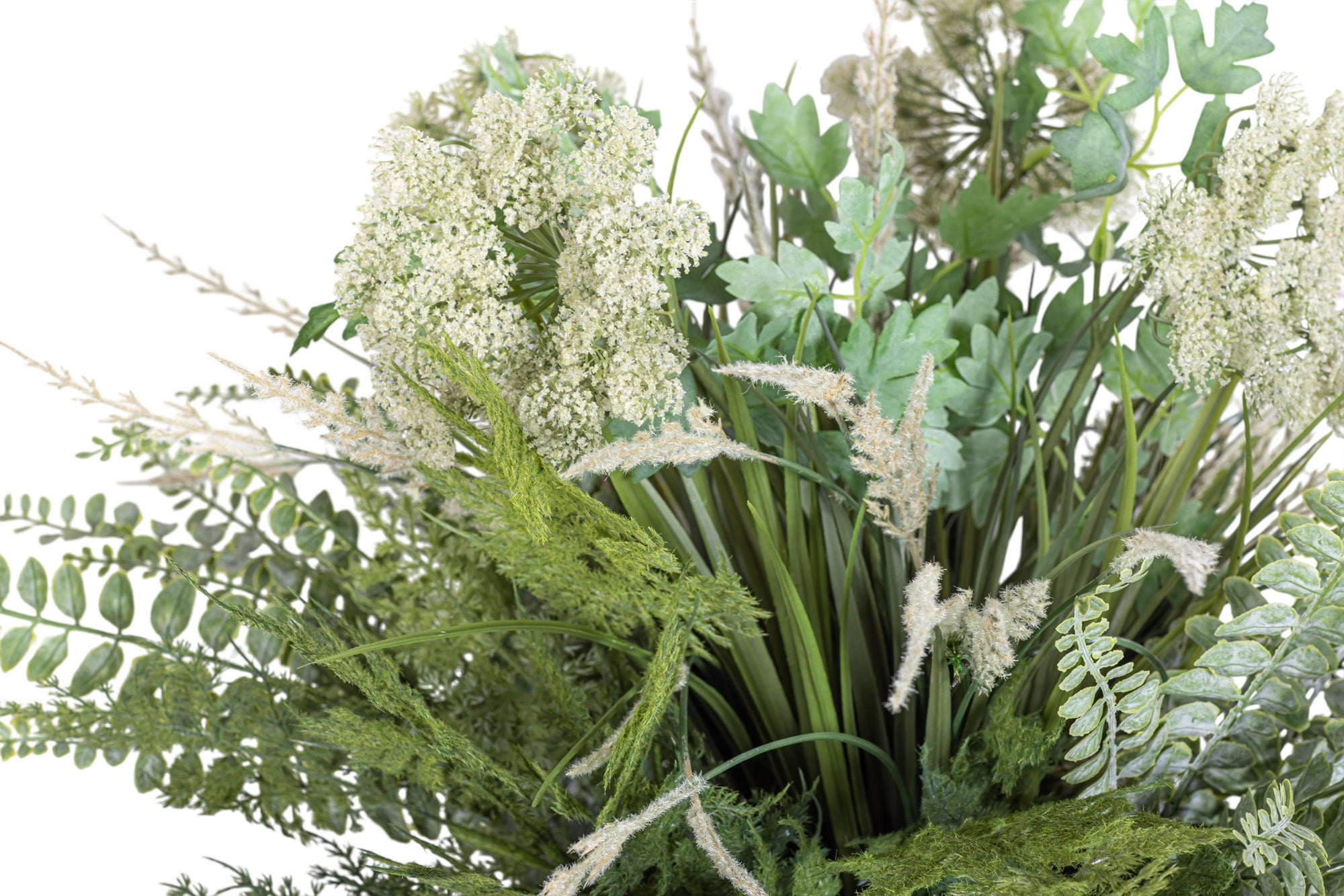 20" Flying Saucer with Whimsical Greenery Arrangement AR1348