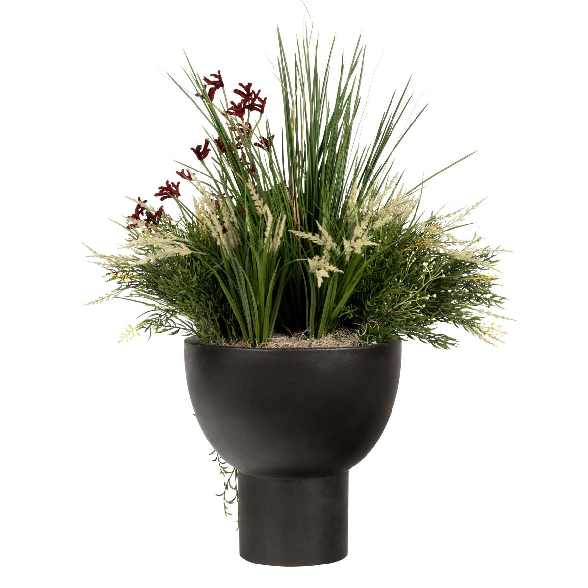 Small Michael Planter with UV Protected Succulent Arrangement   AR1830UV