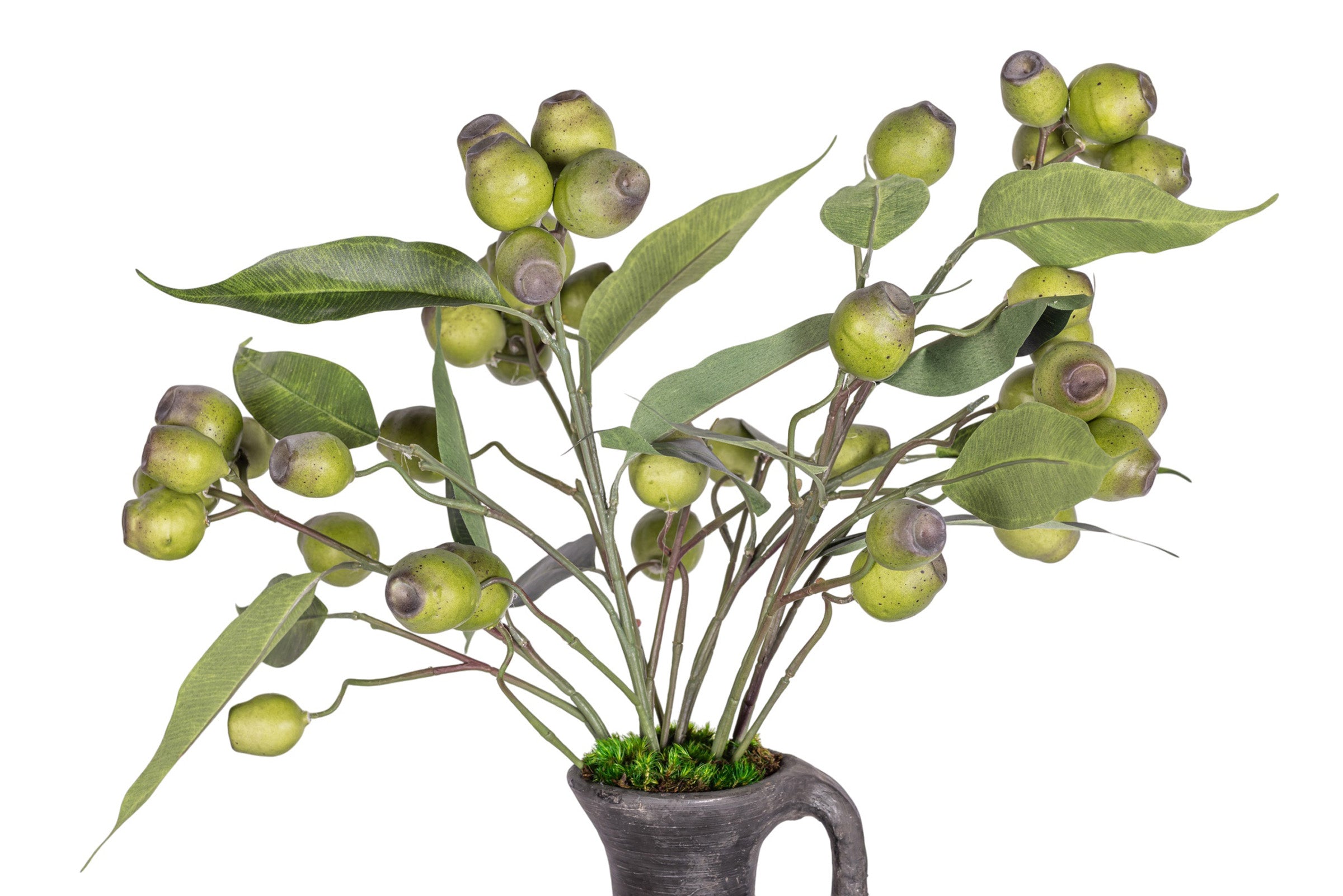 10" Laurel Vase with Eucalyptus Seed Arrangement AR1880