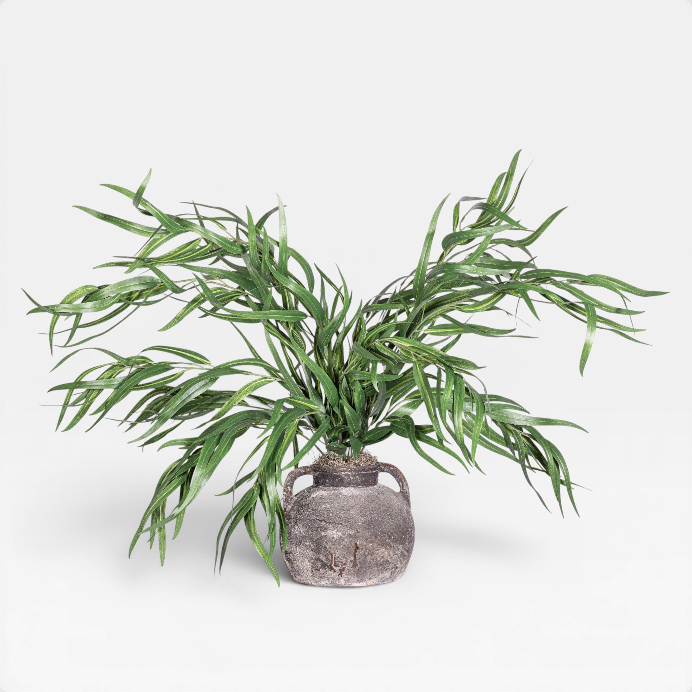 46" Onyx Pot with Eucalyptus Arrangement AR1968